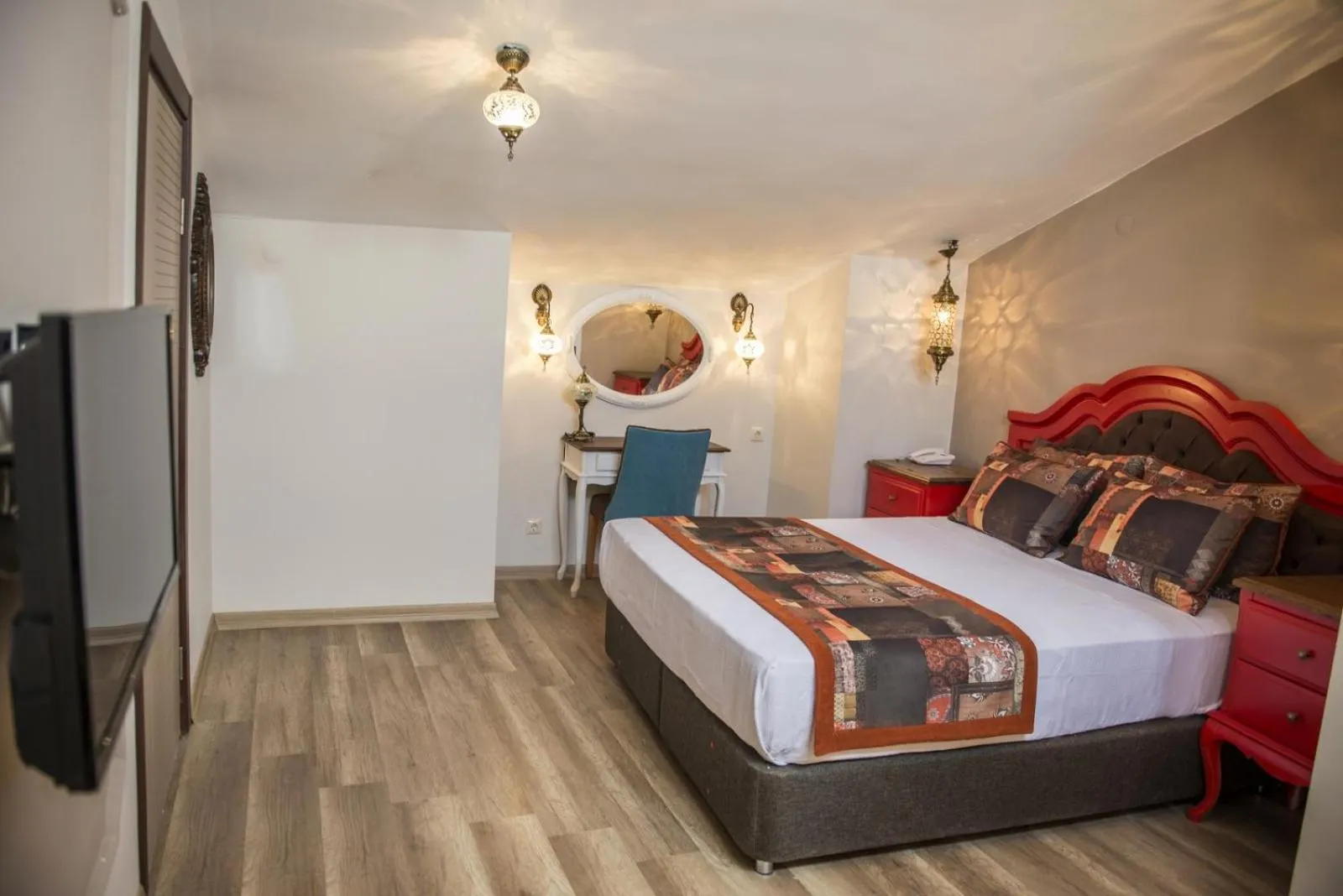 Bed in La Vie Konak Otel