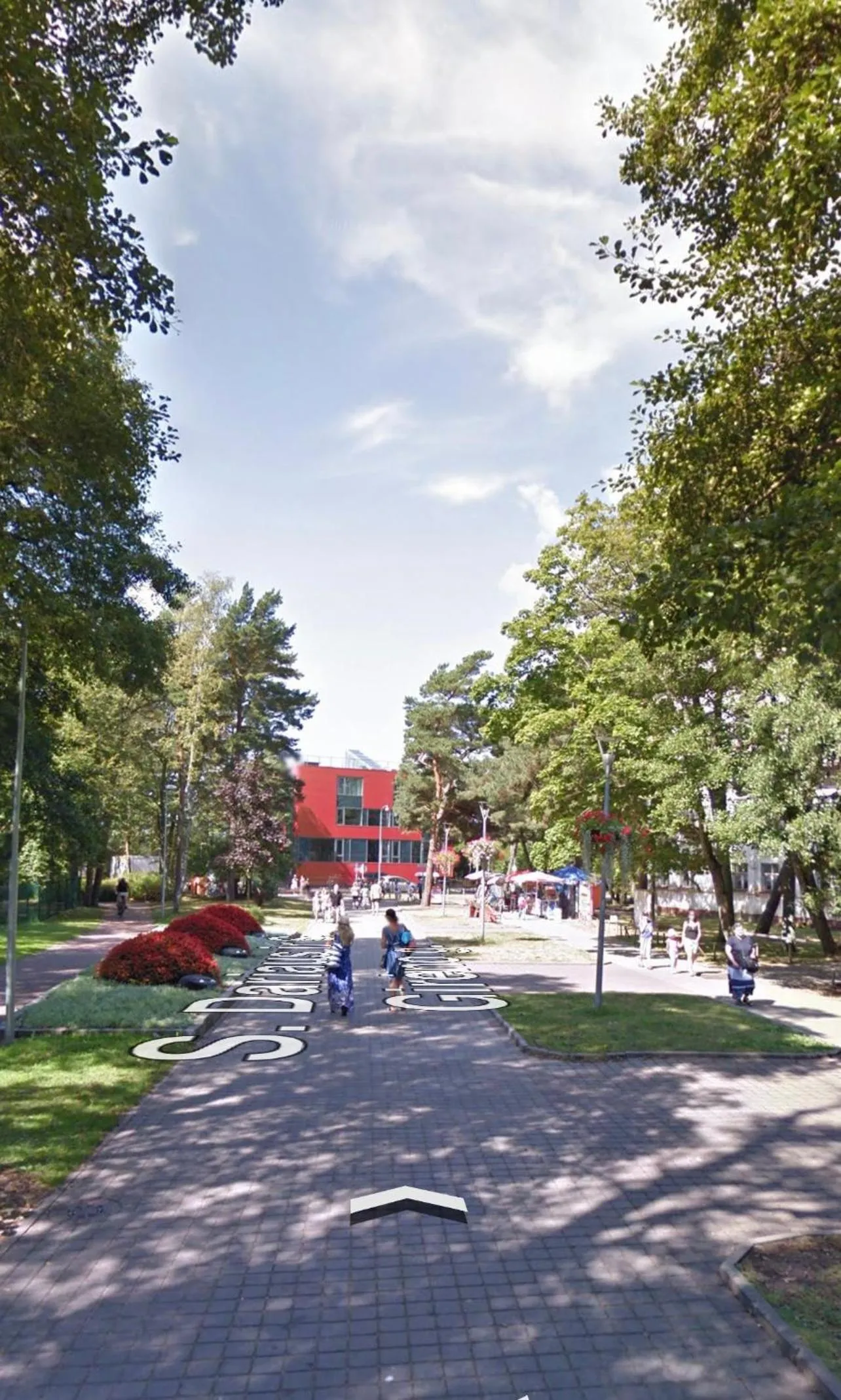 Street view in Saulės Krantas