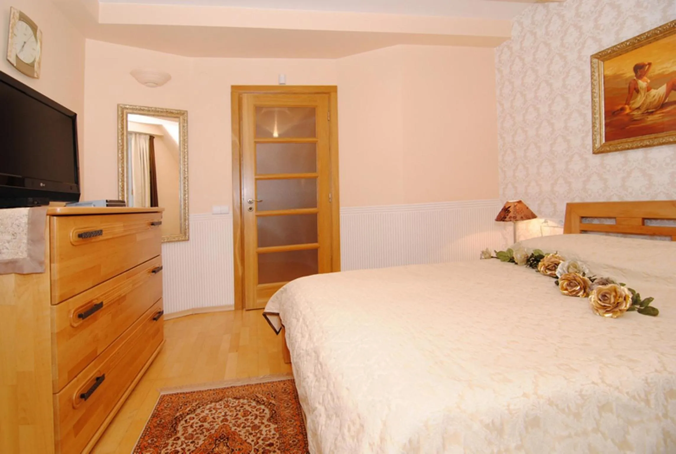 Photo of the whole room, Bed in Saulės Krantas