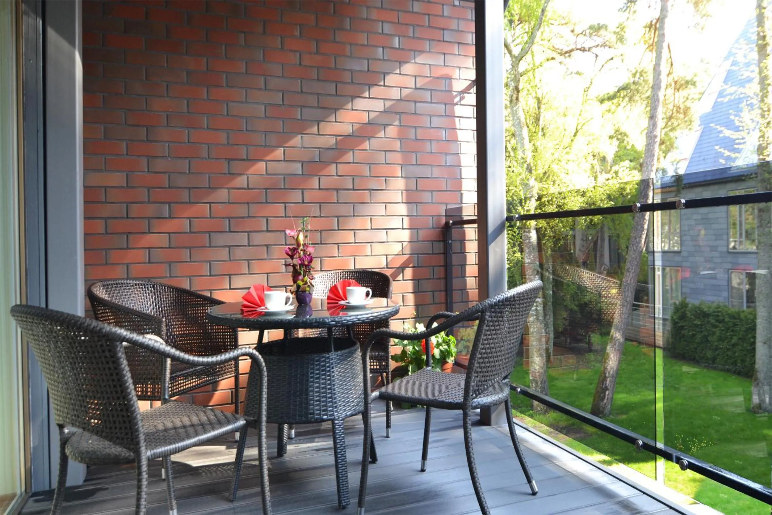 Balcony/Terrace in Saulės Krantas