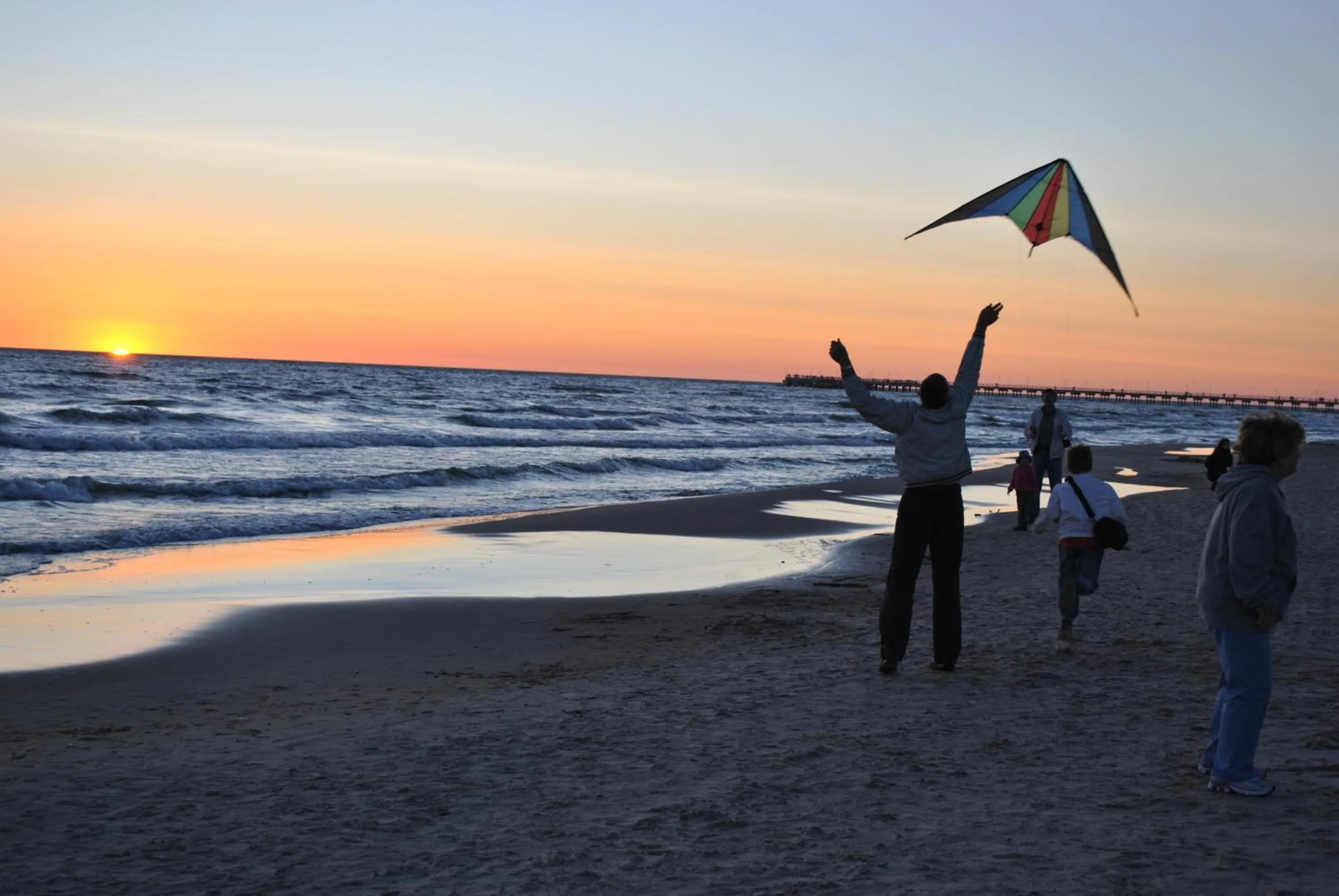 Beach in Saulės Krantas