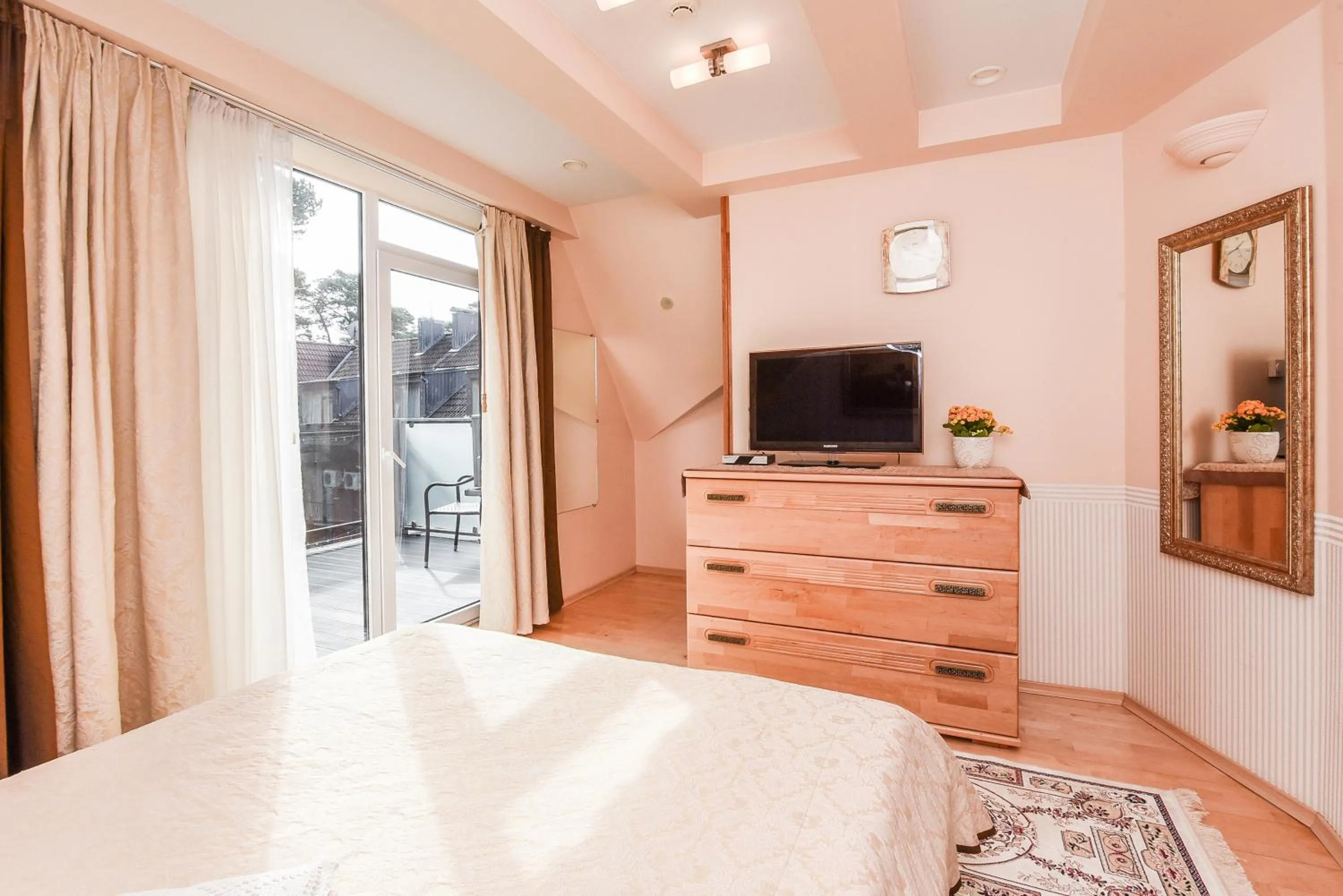 Photo of the whole room, Bed in Saulės Krantas