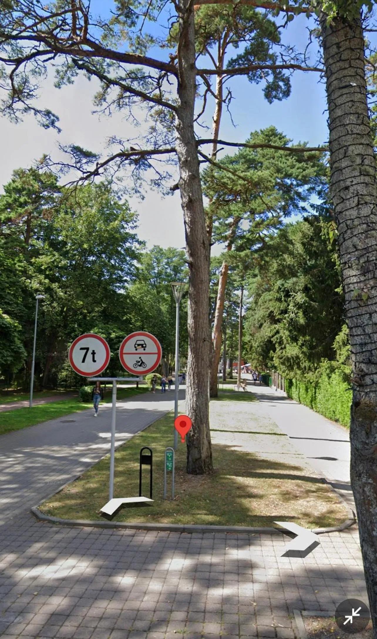 Street view in Saulės Krantas