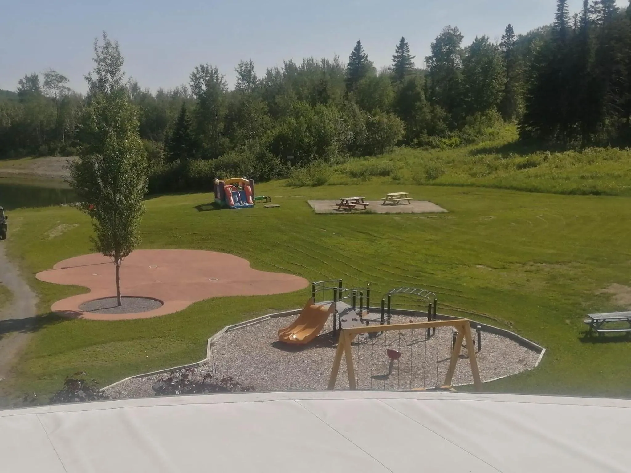 Children play ground in Parc du Mont-Citadelle