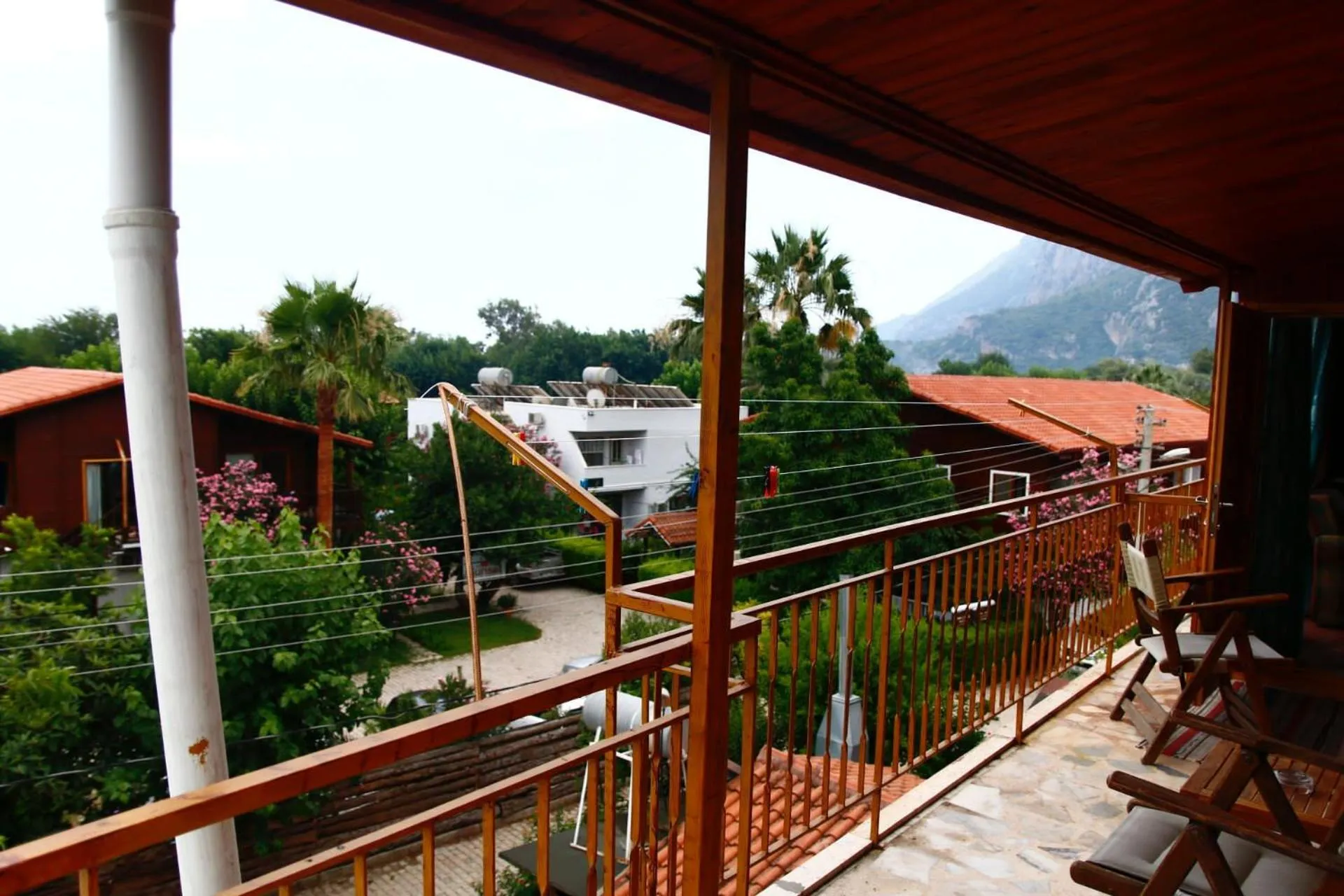 Balcony/Terrace in Rosemary Pansiyon
