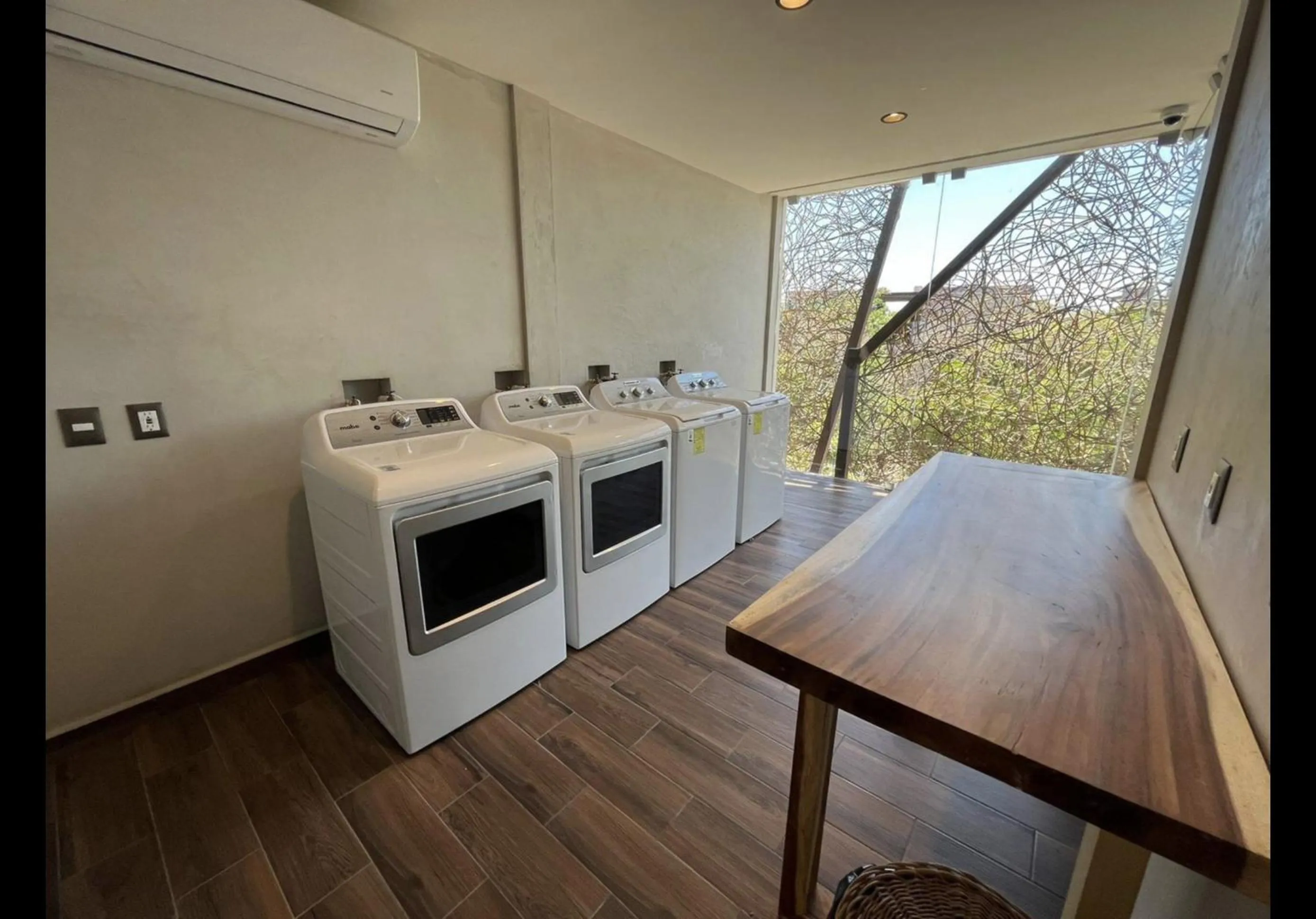 washing machine in Charming studio Akua Tulum Aldea Zama Premium