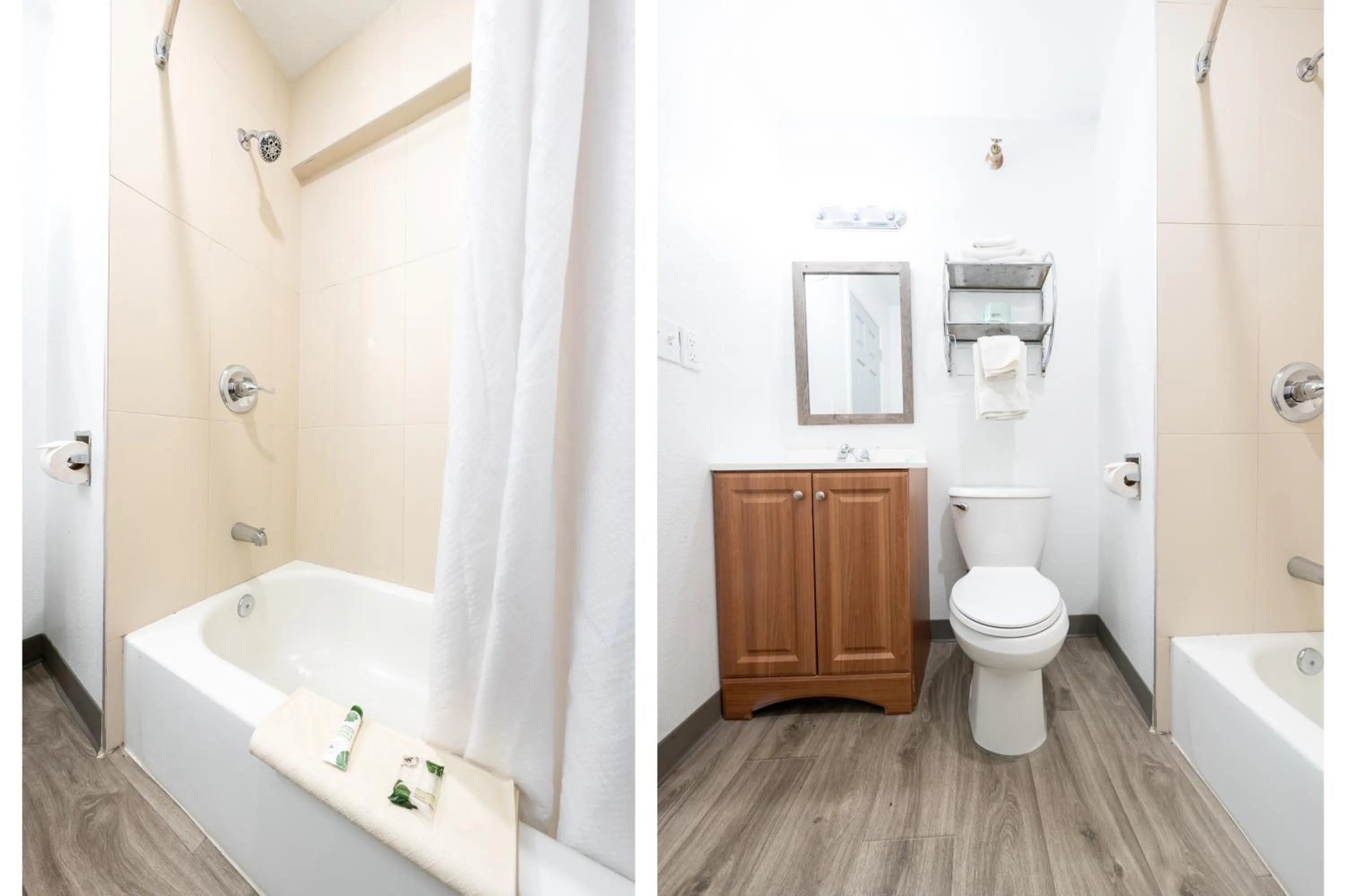 Bathroom in Banfield Studios By OYO Portland OR