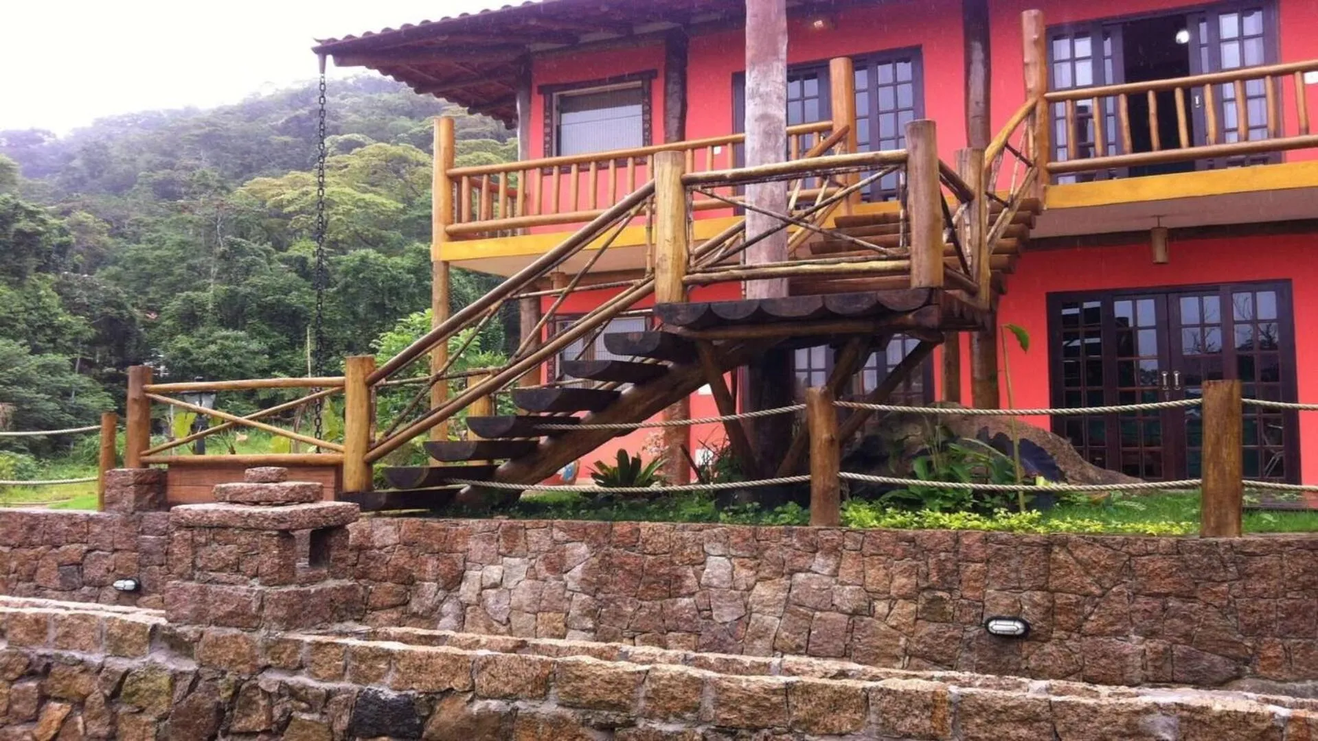 Facade/entrance in Chalés Yababali Lagoinha