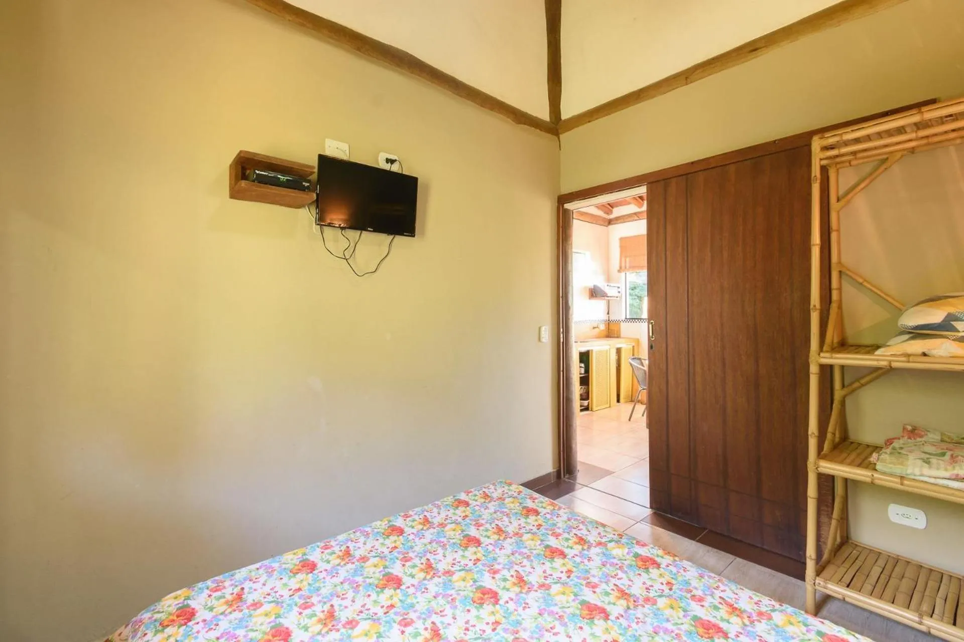 Bedroom in Chalés Yababali Lagoinha