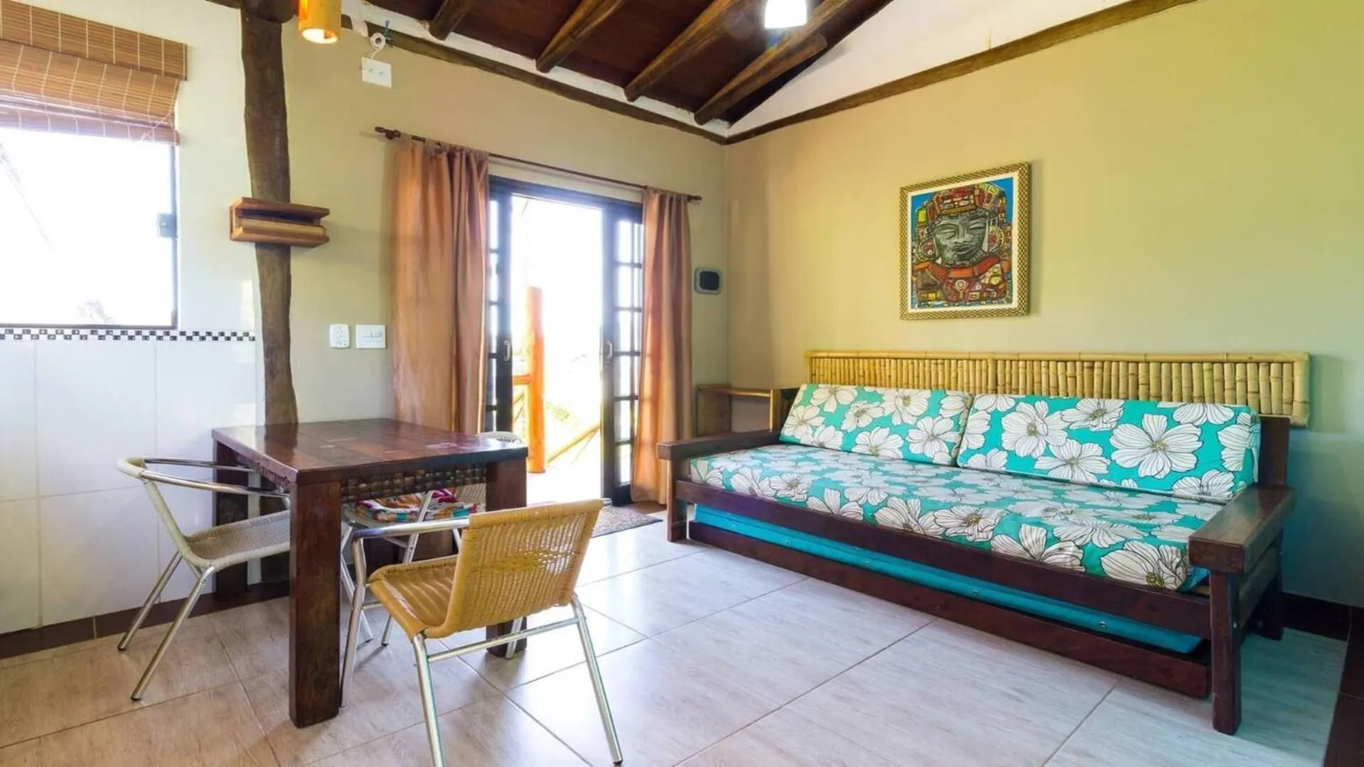 Living room in Chalés Yababali Lagoinha