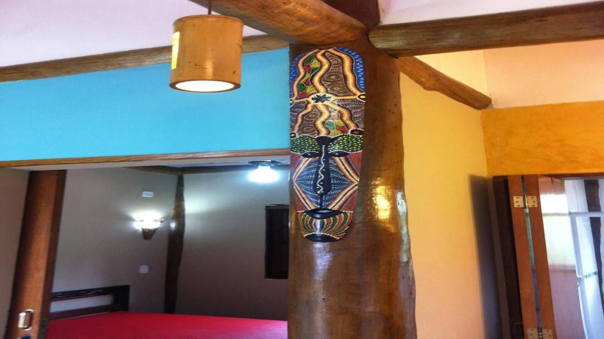 Living room in Chalés Yababali Lagoinha