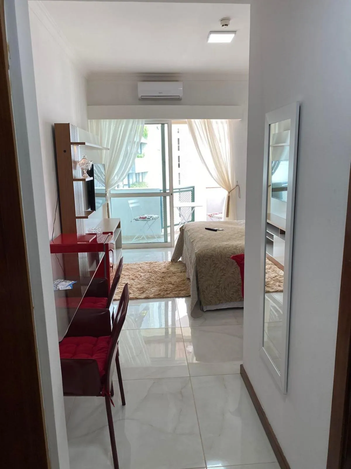 Bedroom in Flat Beira Mar Piedade