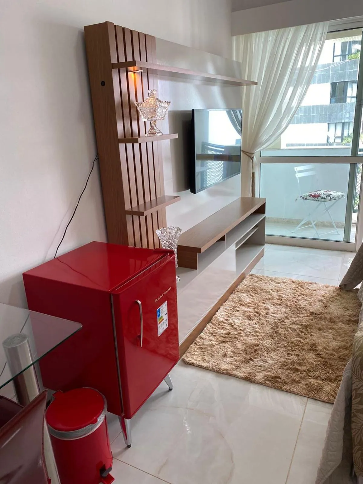 Bedroom in Flat Beira Mar Piedade