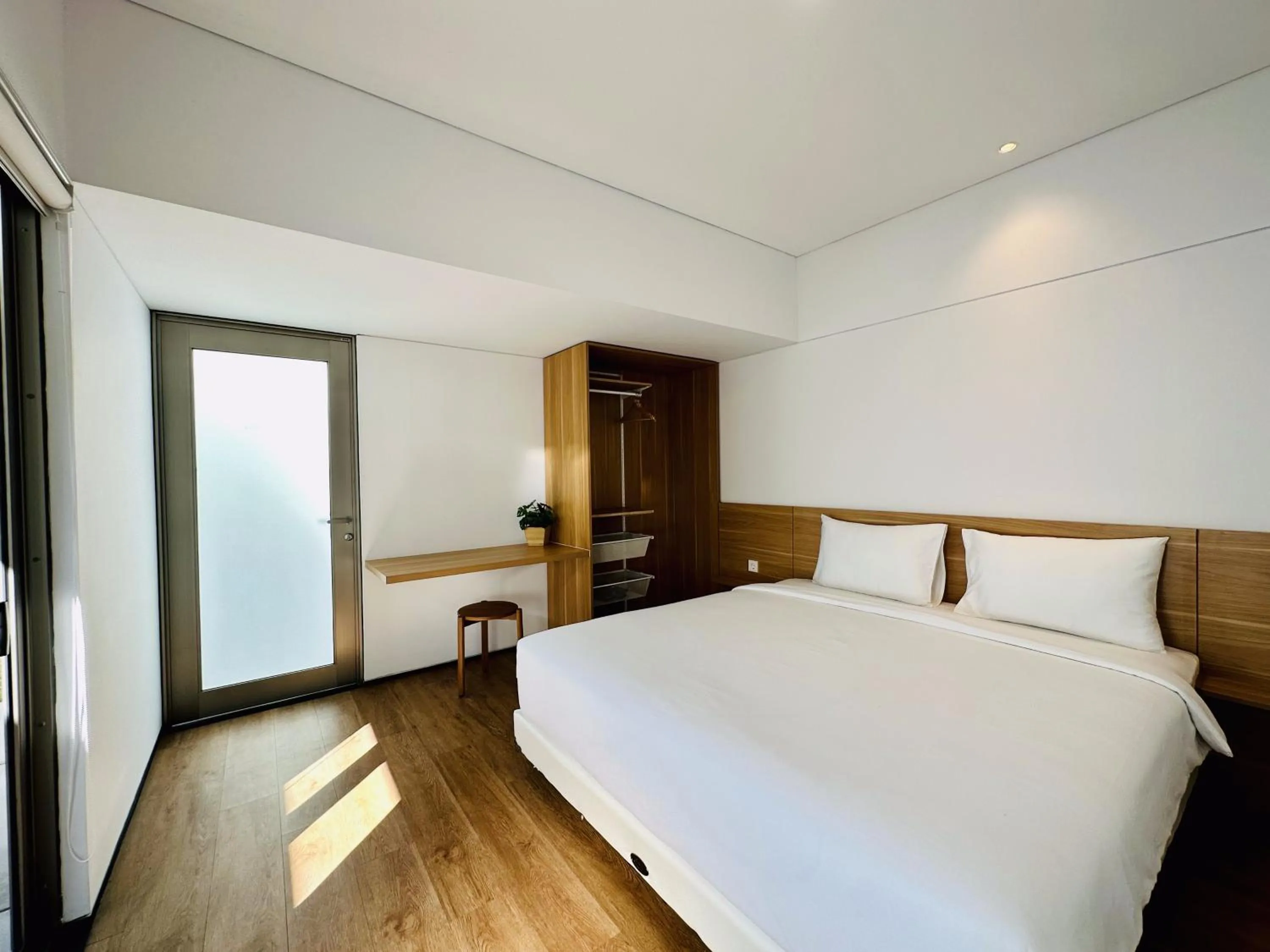 Bedroom, Bed in Bungalow Homes