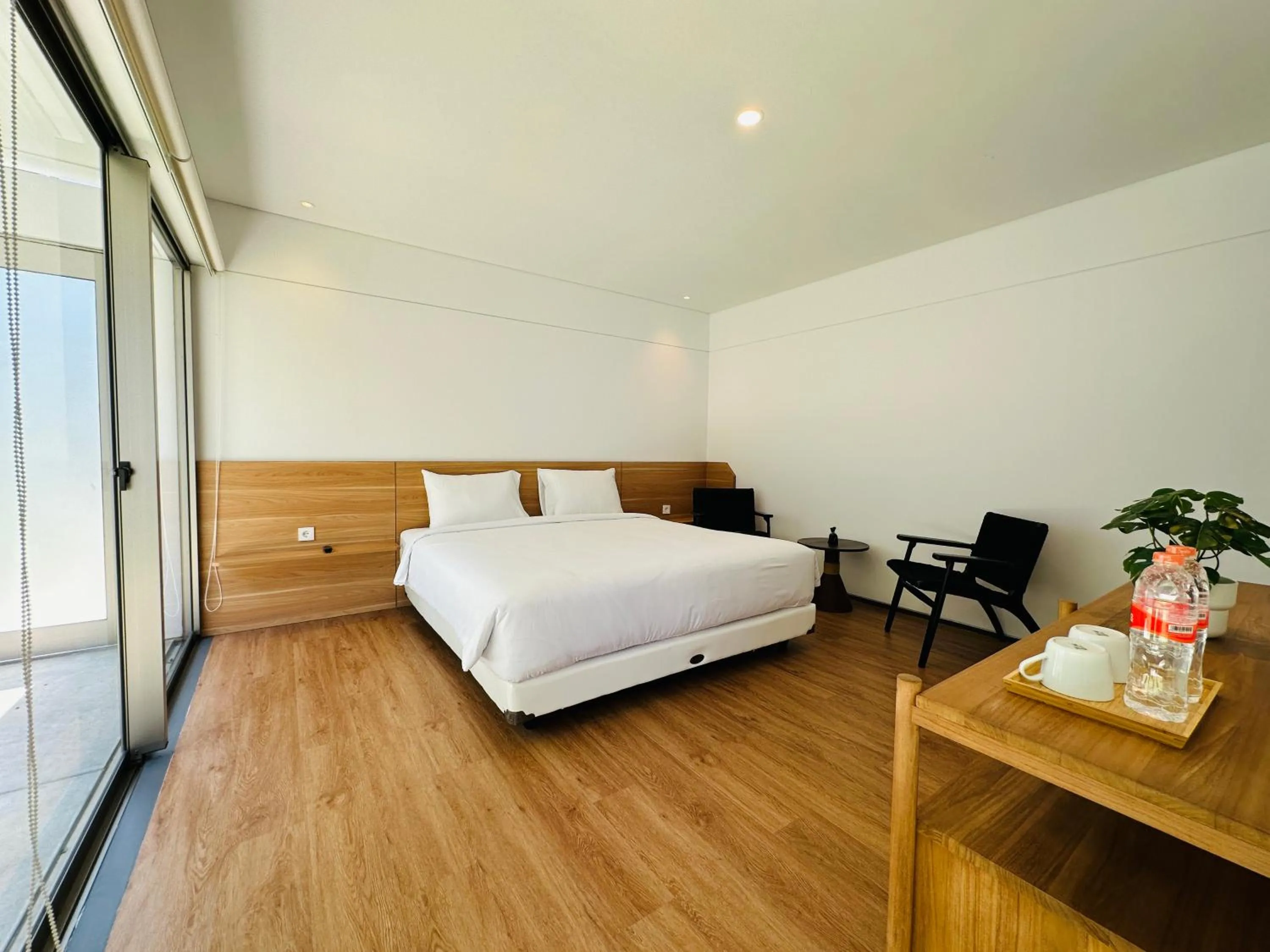 Bedroom, Bed in Bungalow Homes