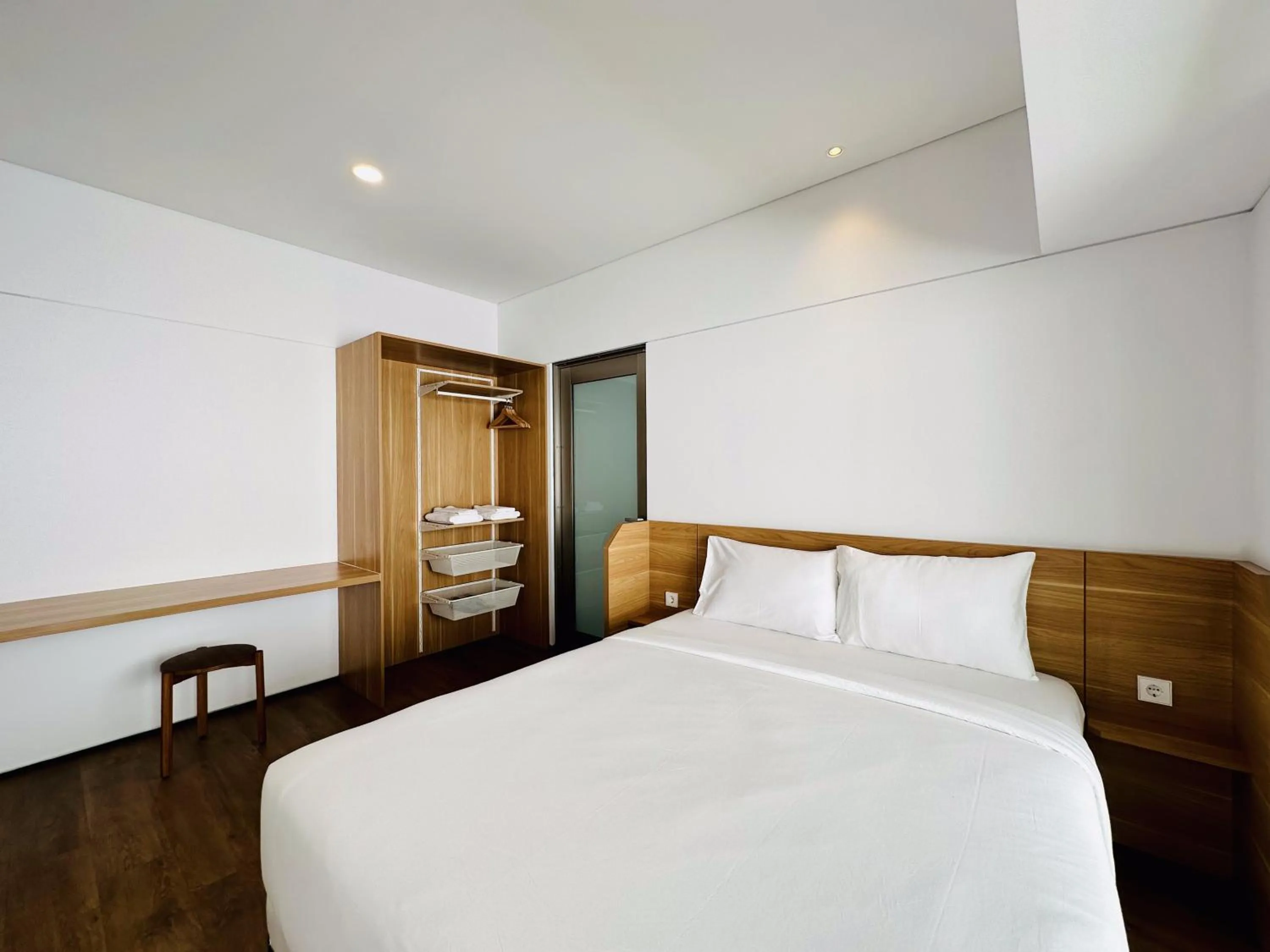 Bedroom, Bed in Bungalow Homes