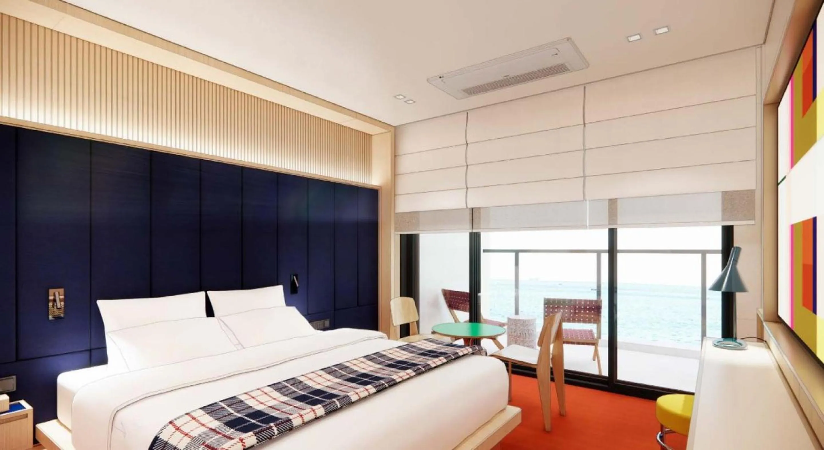 Bed in The Coolest Hotel