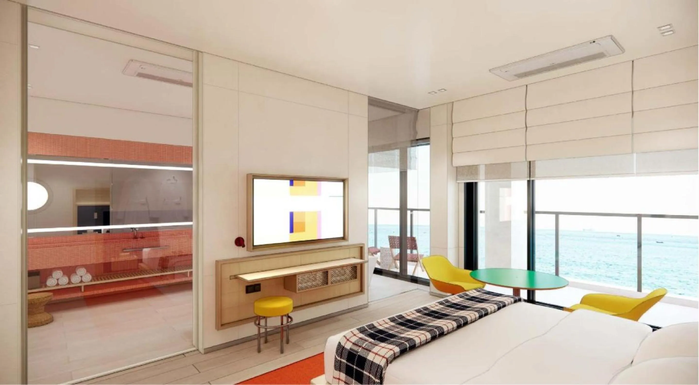 Bed in The Coolest Hotel