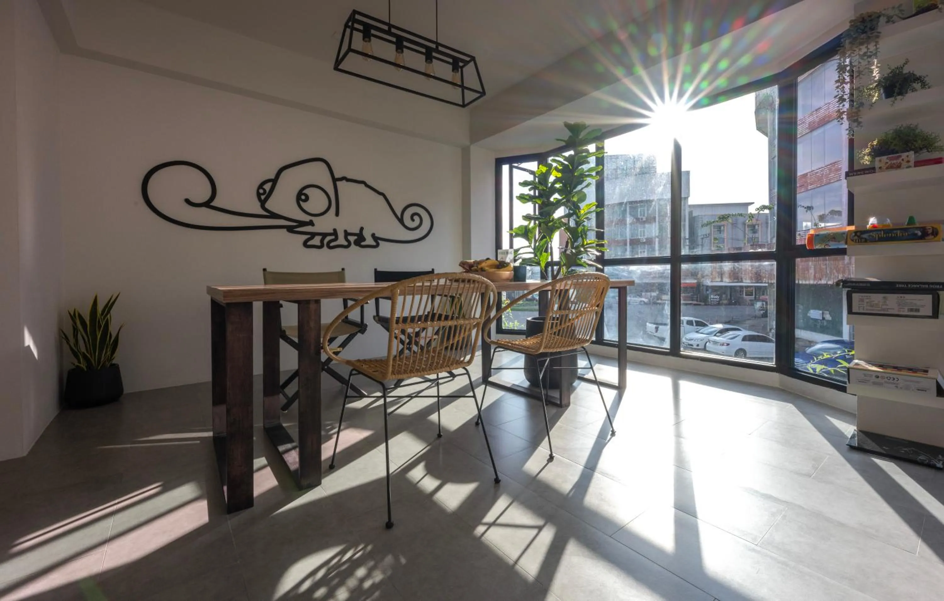 Living room in Chamemon Bed Phuket Town