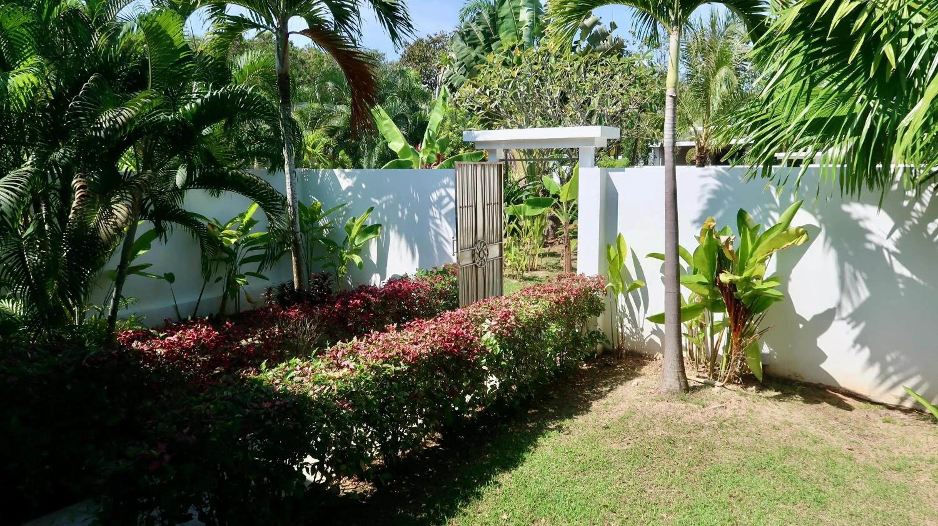 Garden view in Jasmine Village