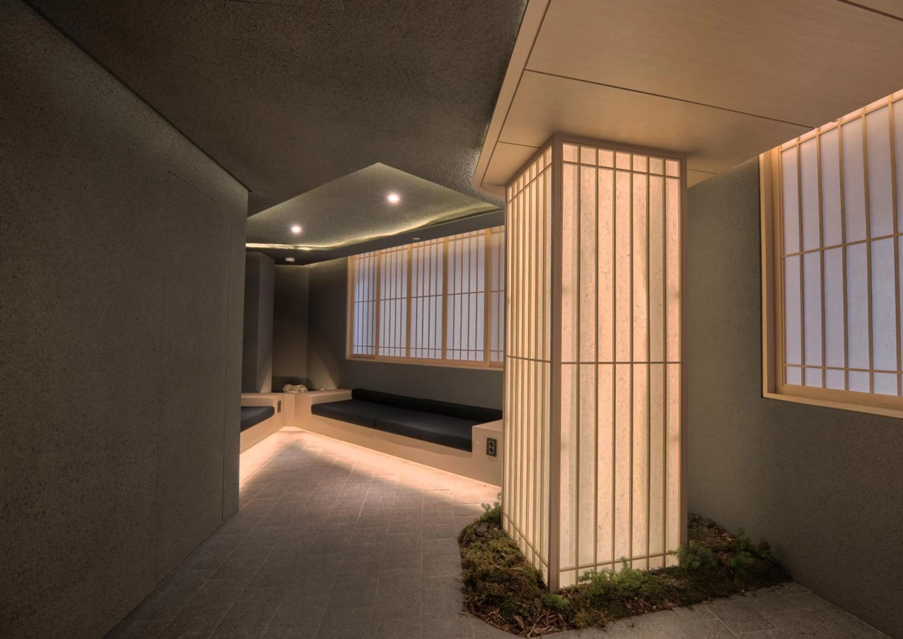 Lobby or reception in UH Suite Central Seoul