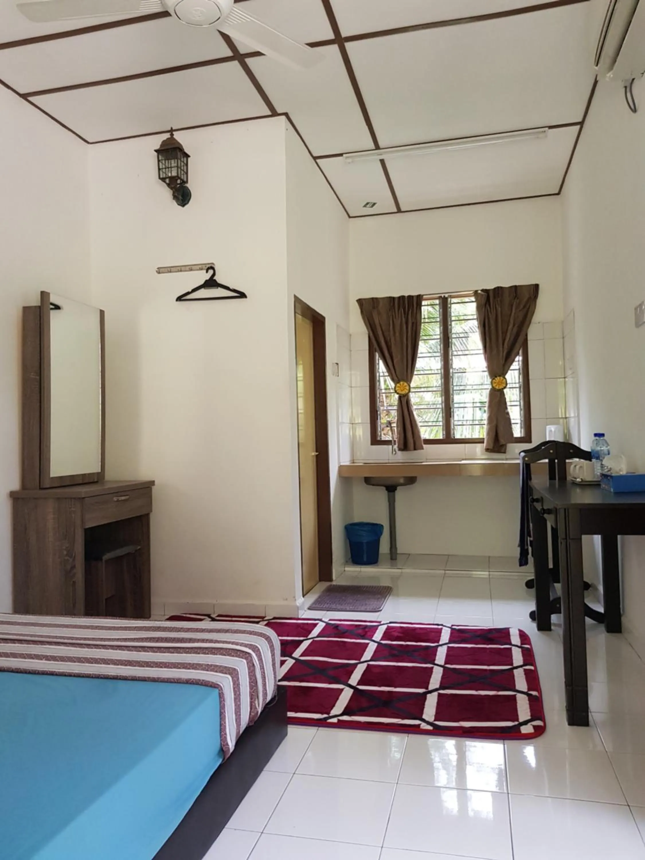 Bed in D'Impiana Riverview Chalet # Lenggong