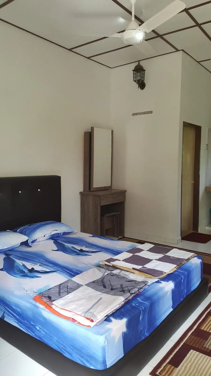 Bed in D'Impiana Riverview Chalet # Lenggong