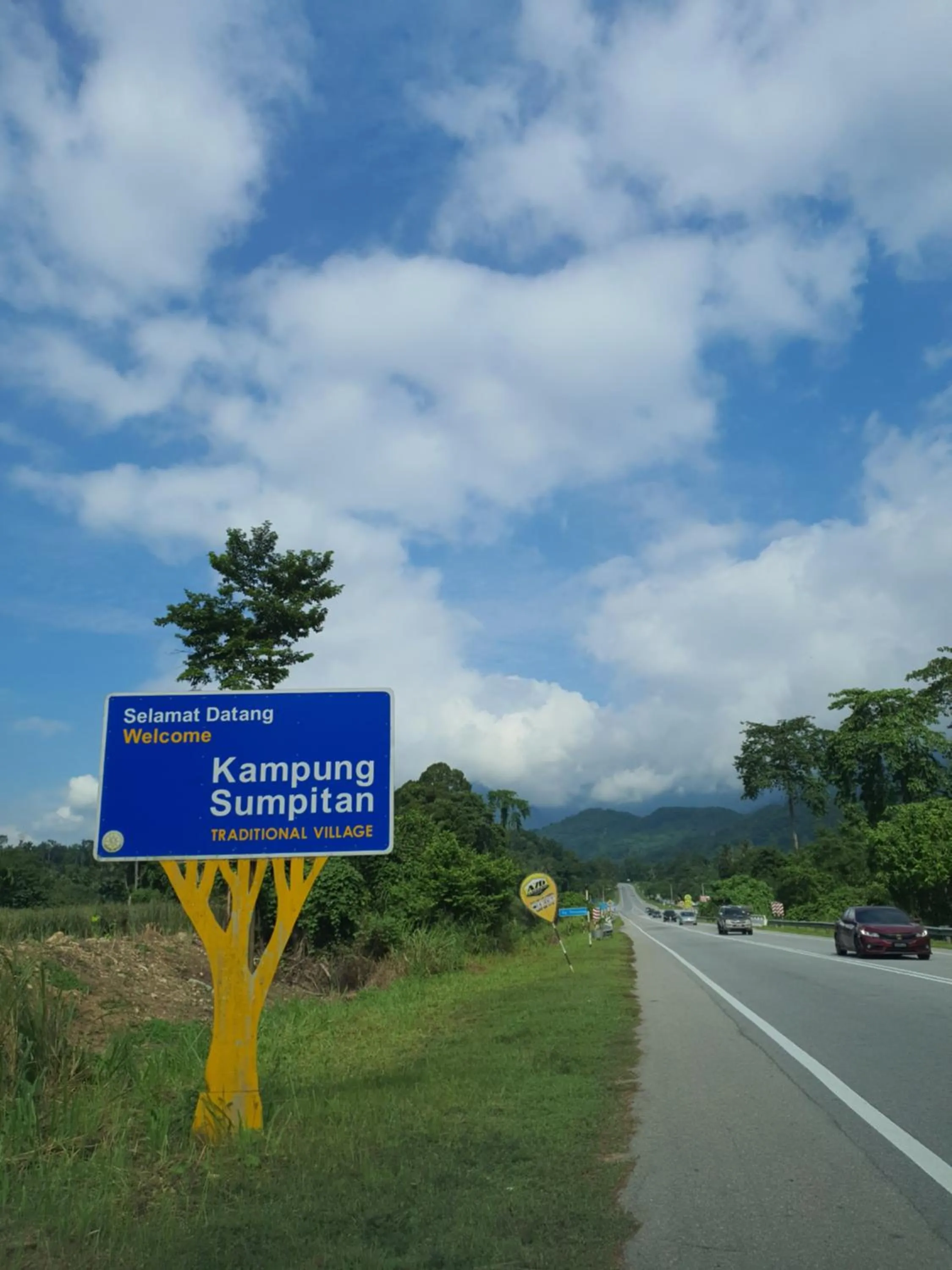 Street view in D'Impiana Riverview Chalet # Lenggong