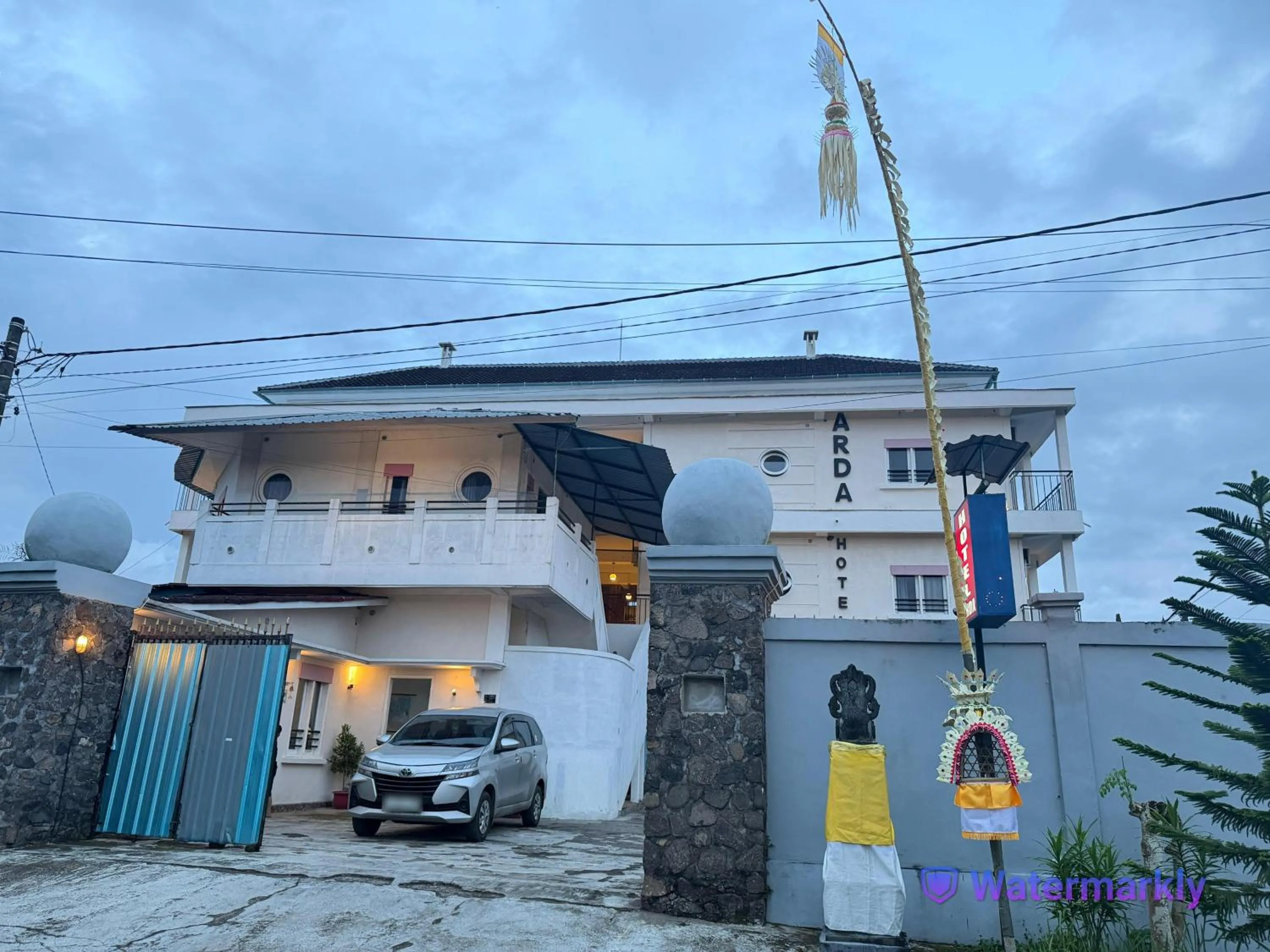 Facade/entrance in Hotel Arda Bali