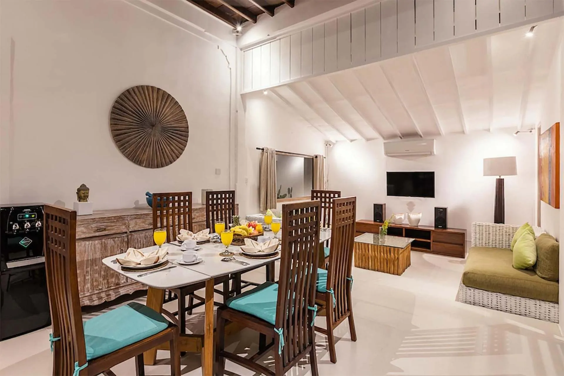 Living room in Villa Nyama by Optimum Bali Villas