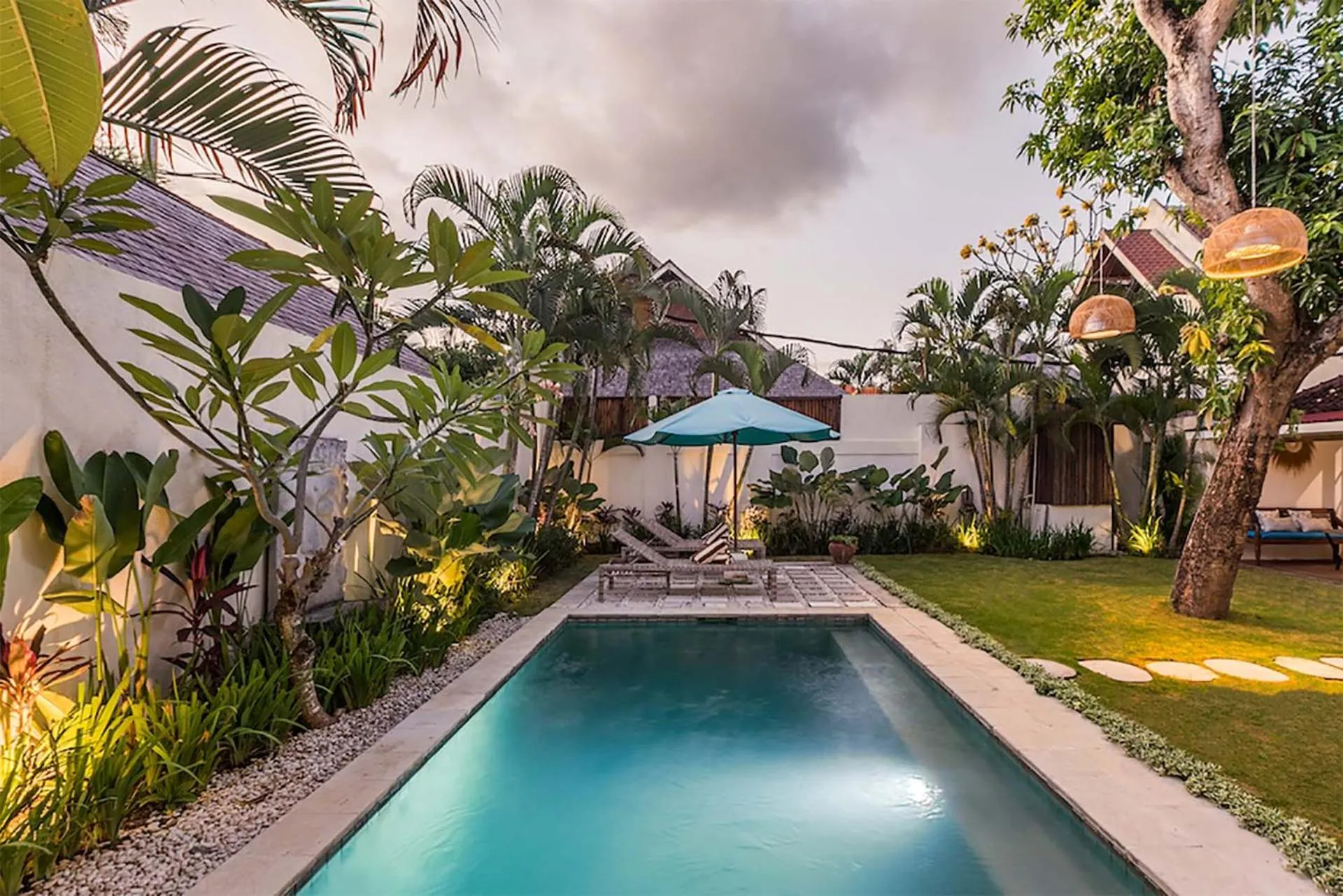 Swimming pool in Villa Nyama by Optimum Bali Villas