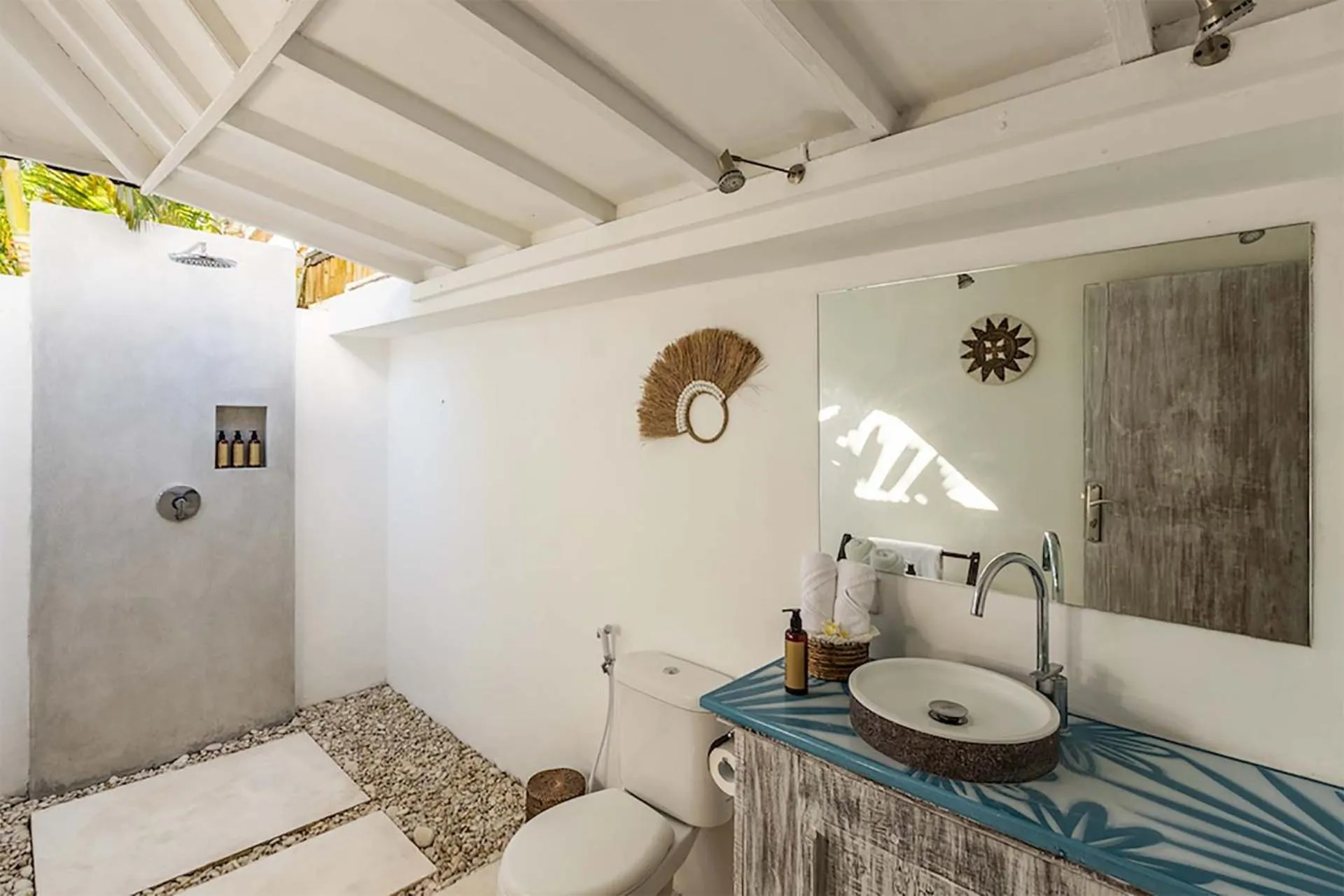 Bathroom in Villa Nyama by Optimum Bali Villas