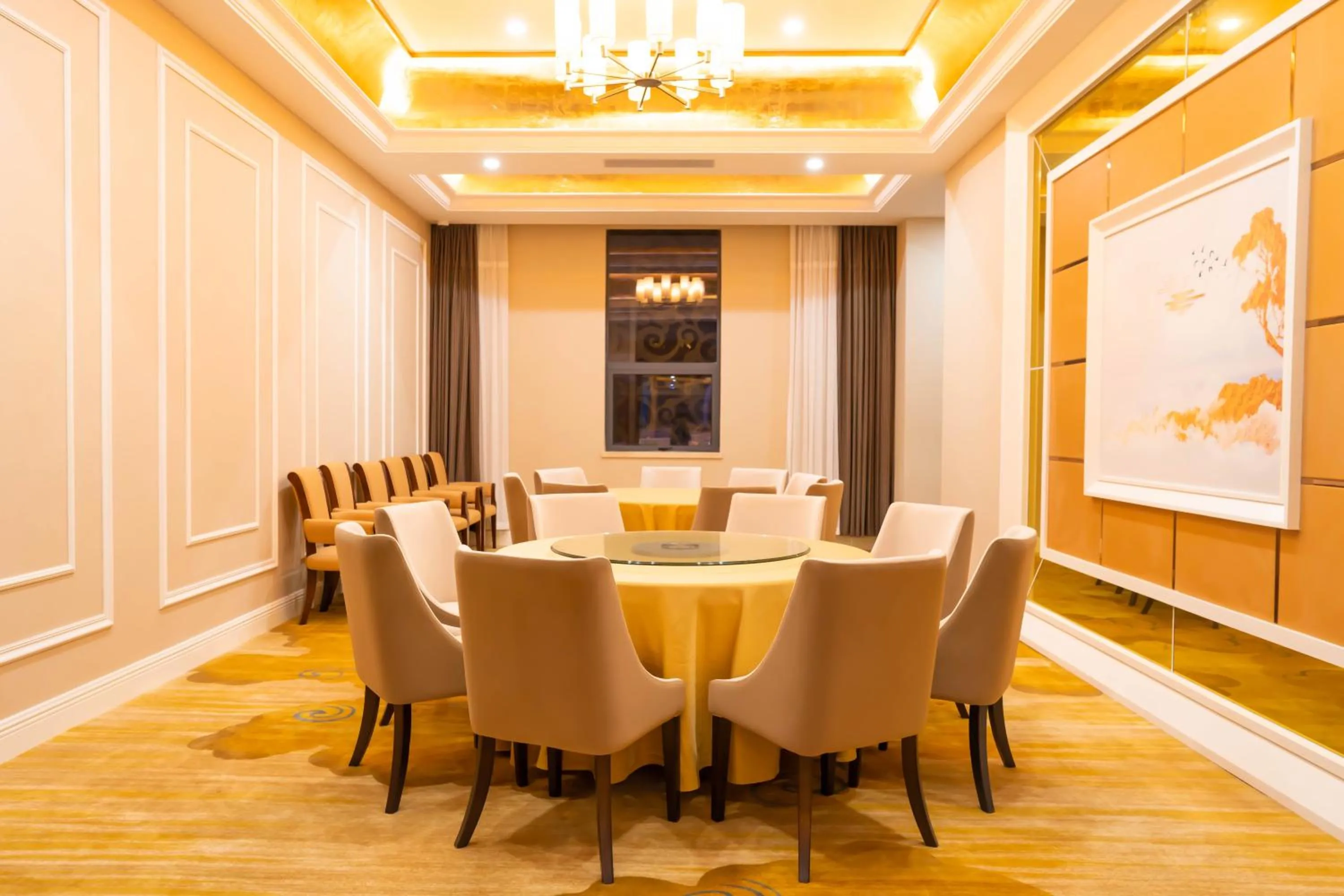 Dining area in ST Vegas Hotel