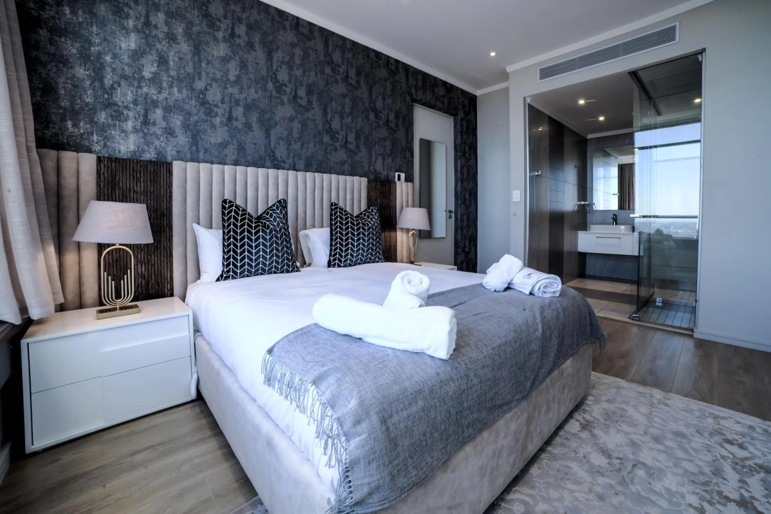 Bed in Masingita Towers Hotel and SPA