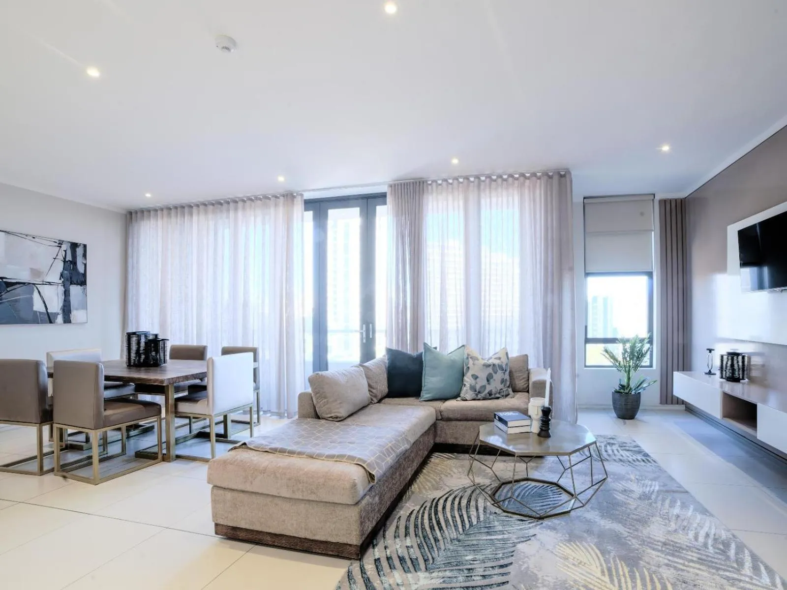 Seating area in Masingita Towers Hotel and SPA