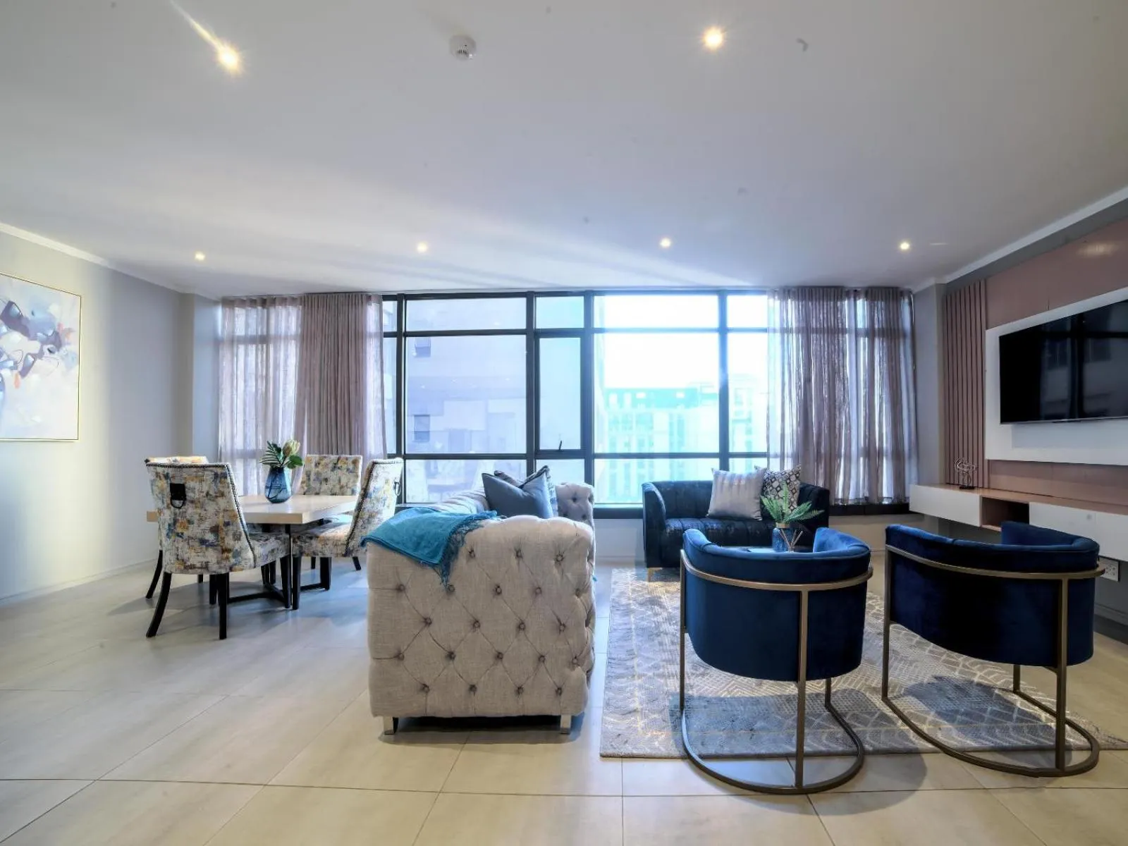 Seating area in Masingita Towers Hotel and SPA