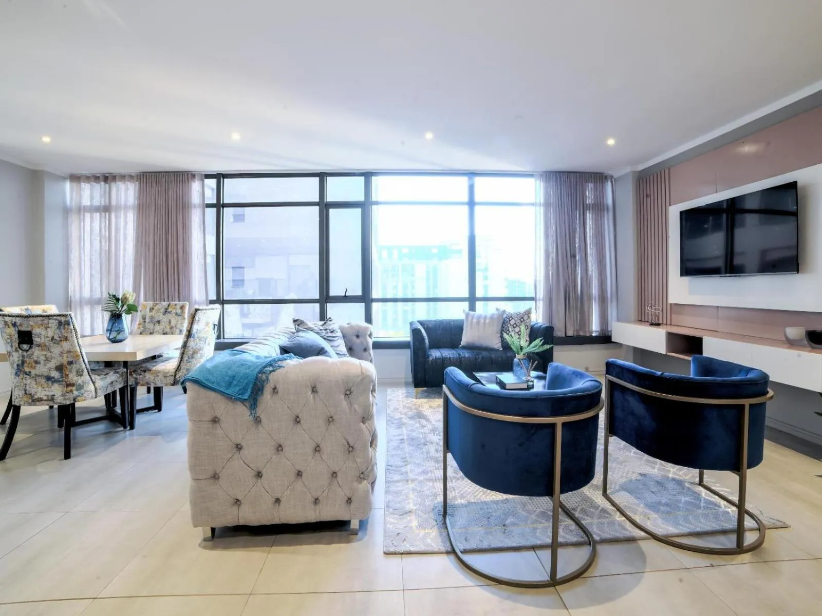 Seating area in Masingita Towers Hotel and SPA