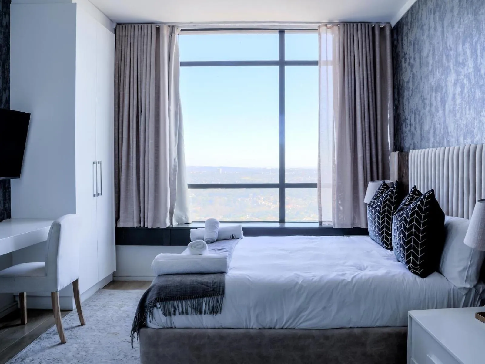 Bed in Masingita Towers Hotel and SPA