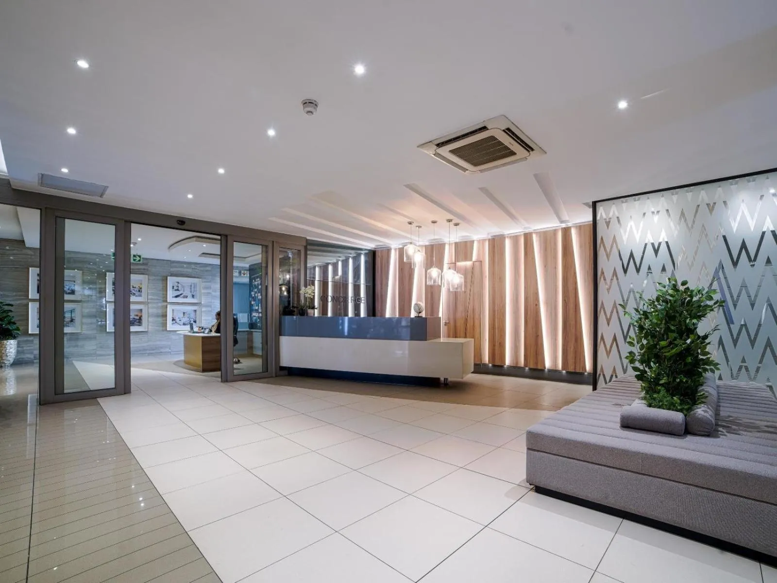 Facade/entrance in Masingita Towers Hotel and SPA