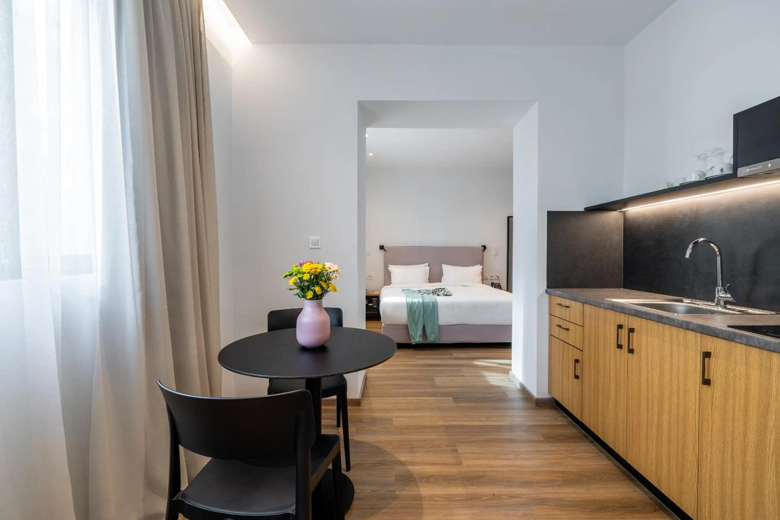 Bed in Pnoe Urban Living