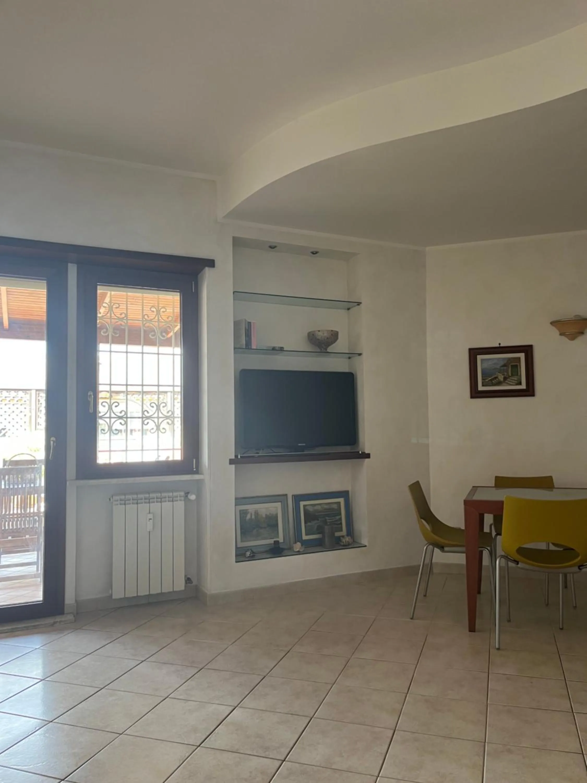 TV and multimedia in Attico con terrazza in Via dei Traghetti