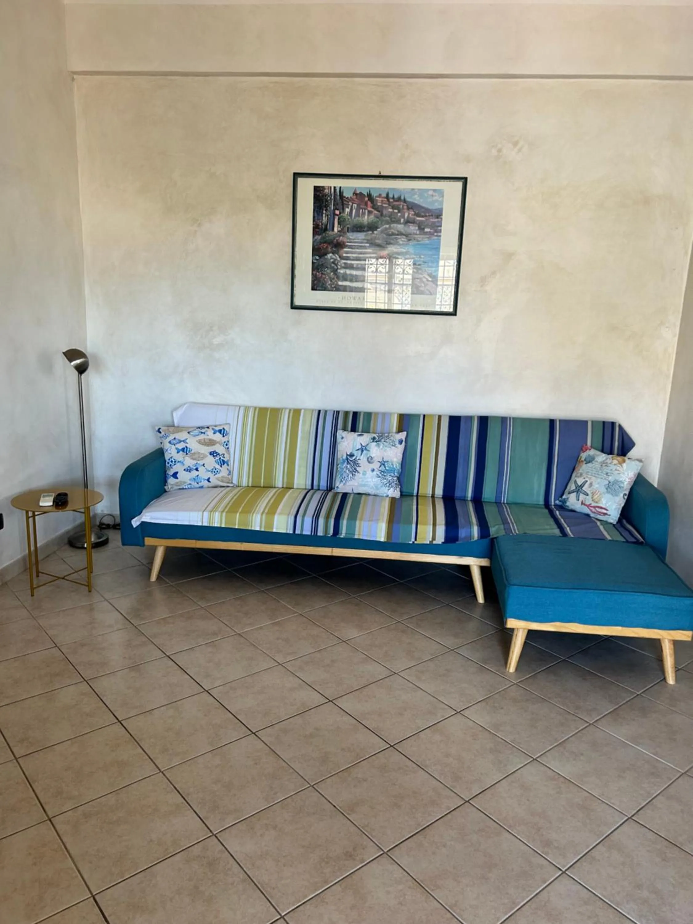 Living room in Attico con terrazza in Via dei Traghetti