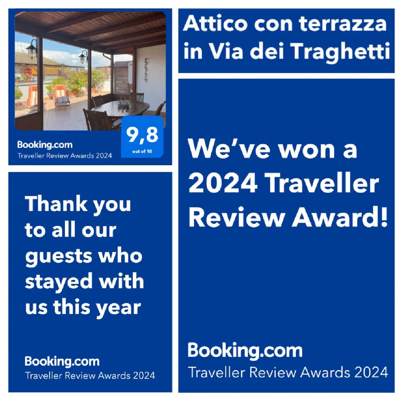 Property logo or sign in Attico con terrazza in Via dei Traghetti