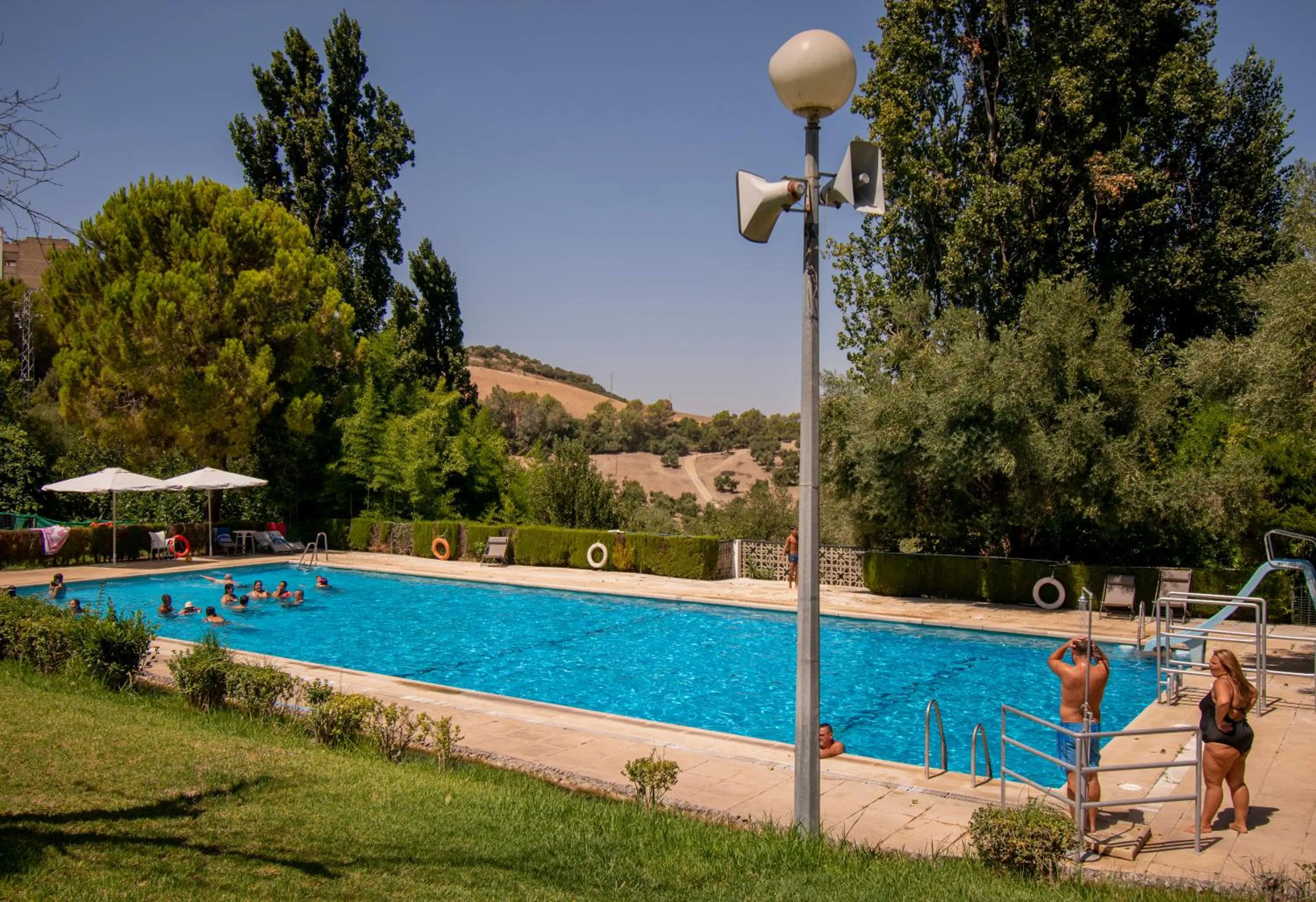 Swimming pool in Hotel del Carmen