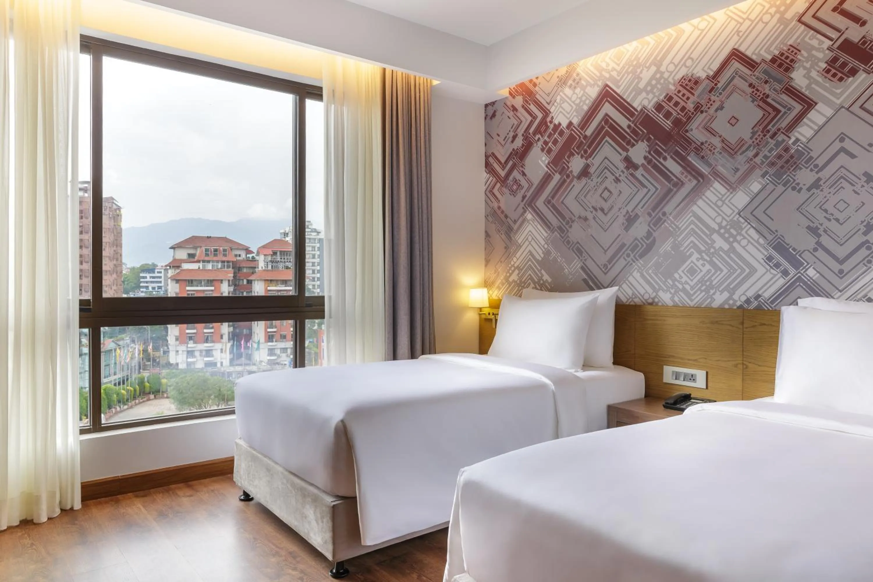 Bed in Dusit Princess Kathmandu