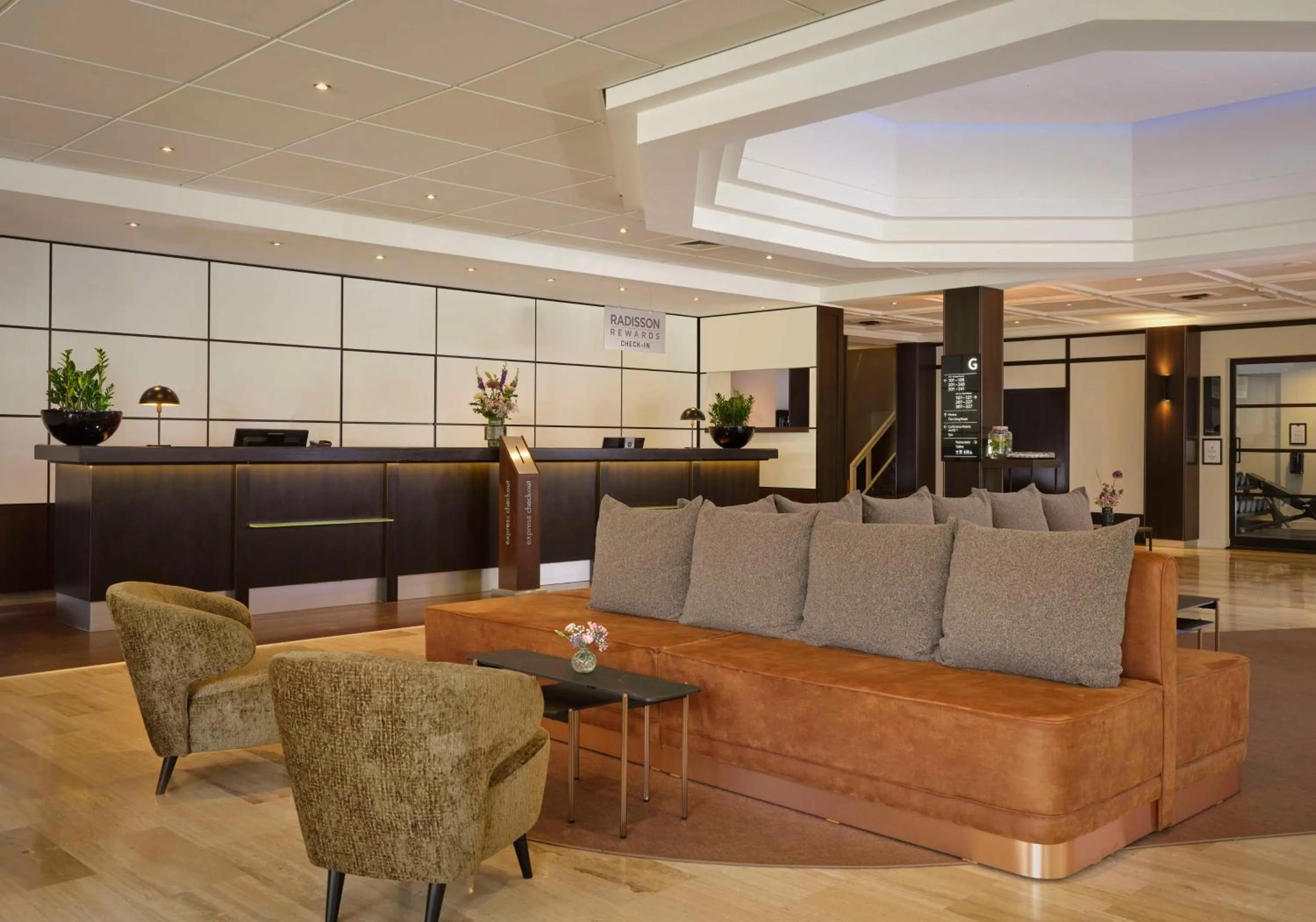 Lobby or reception in Park Plaza Eindhoven