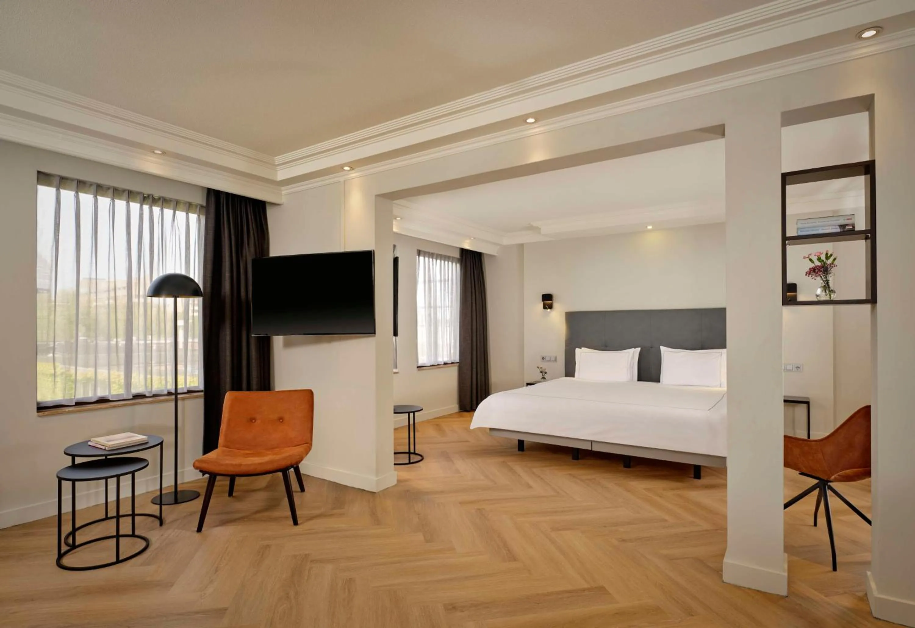 Photo of the whole room, Bed in Park Plaza Eindhoven