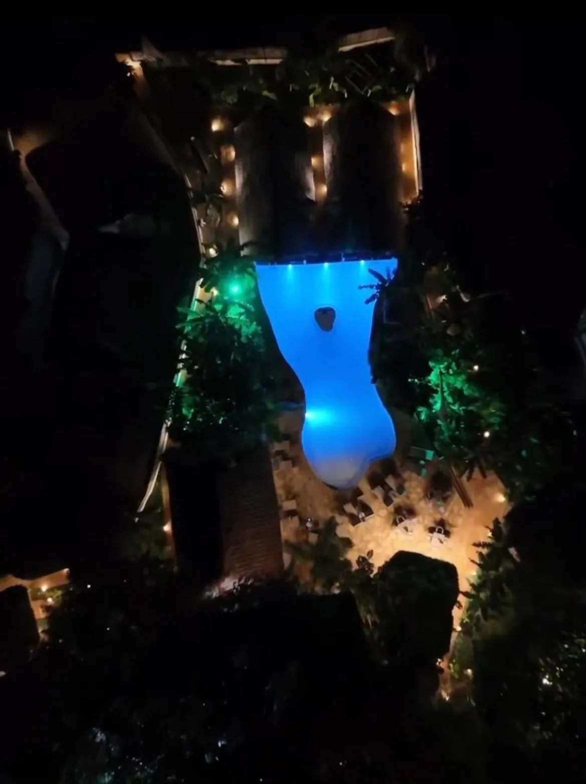 Bird's eye view in Baobab Africa Lodge Zanzibar