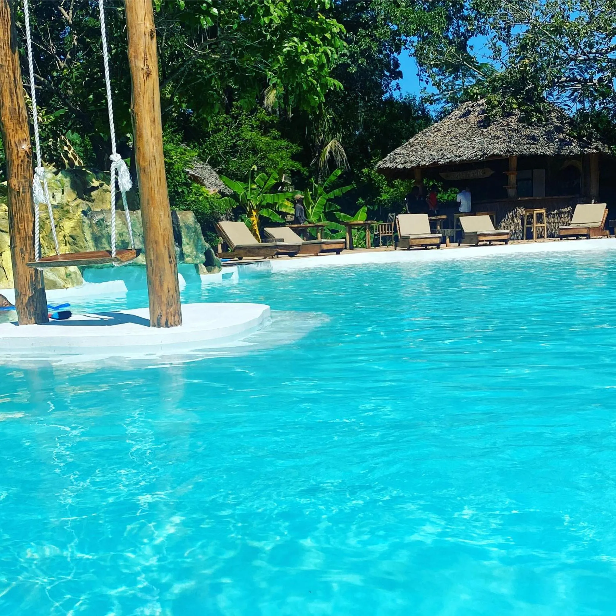 Lounge or bar in Baobab Africa Lodge Zanzibar