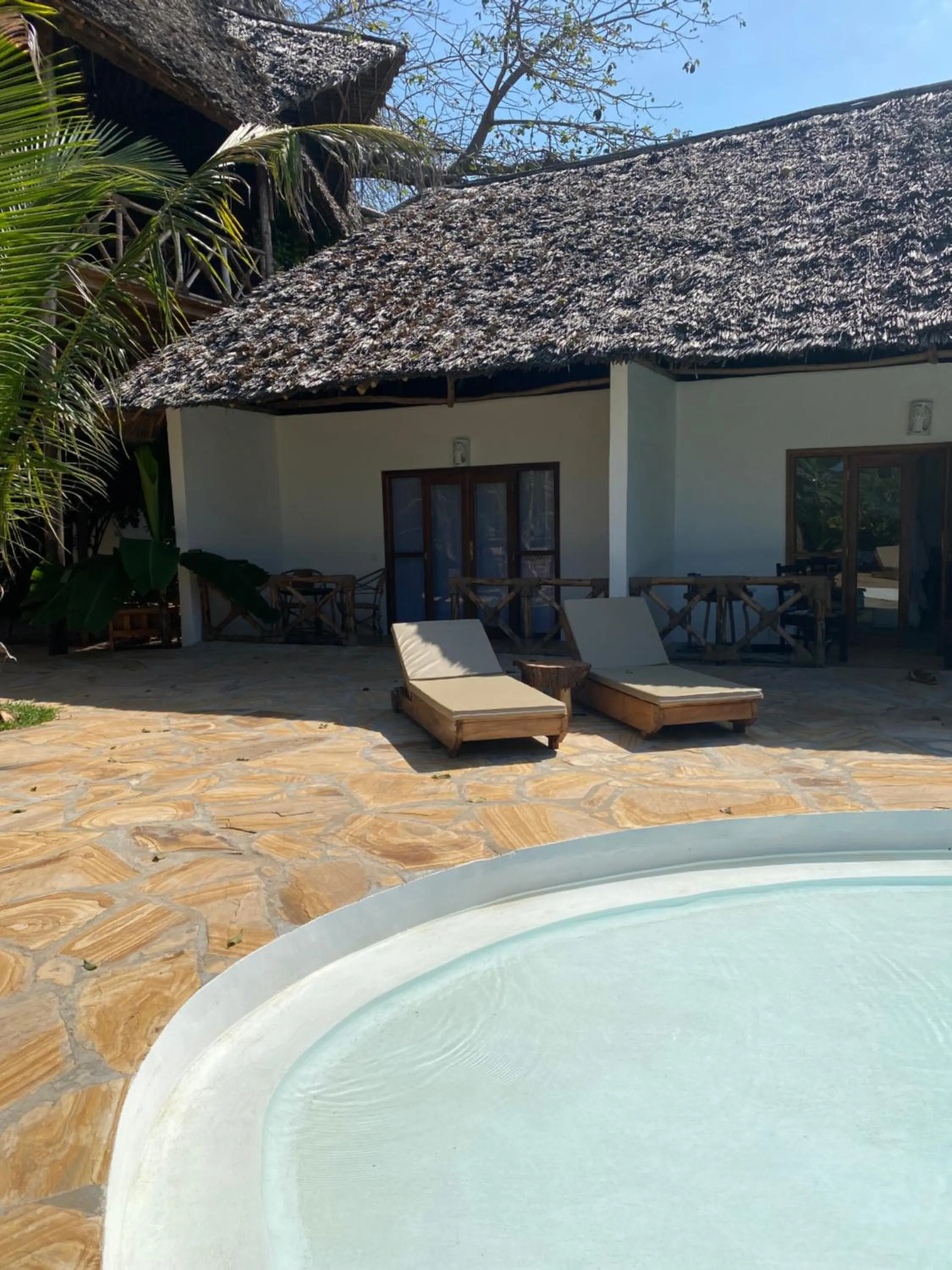 Balcony/Terrace in Baobab Africa Lodge Zanzibar